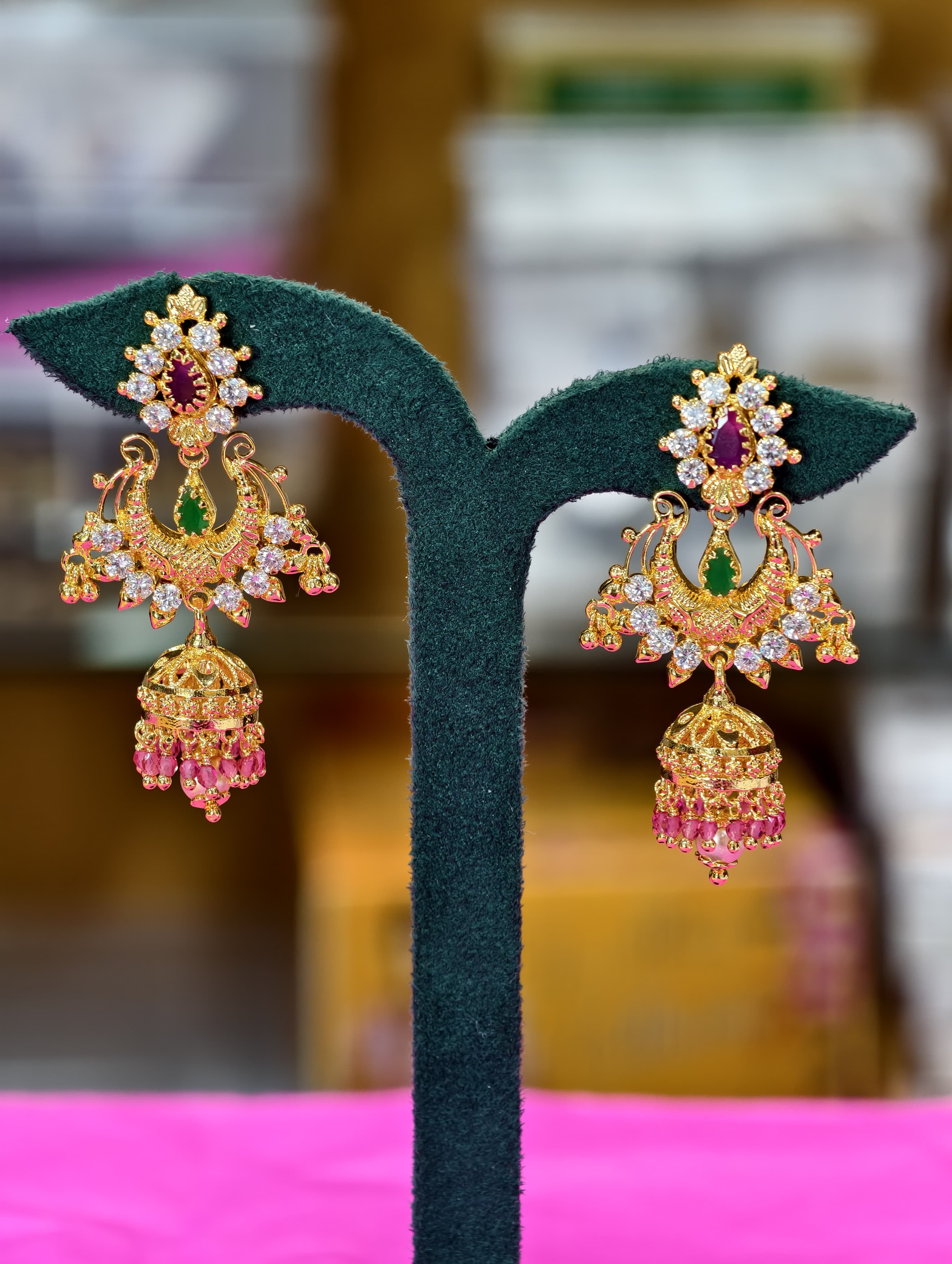 Handmade Chandbali Earrings