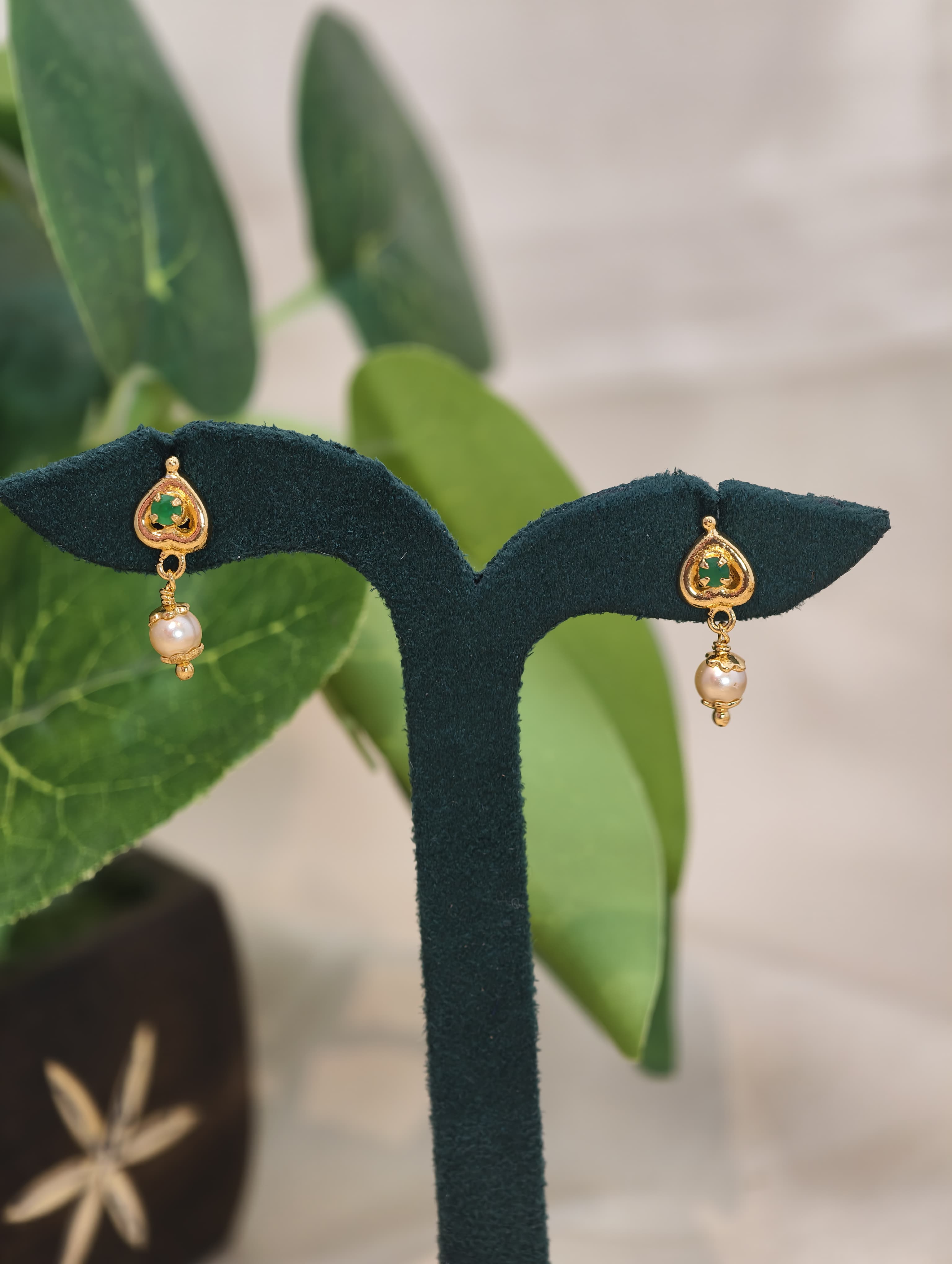 Small Heart Shape Baby Earrings
