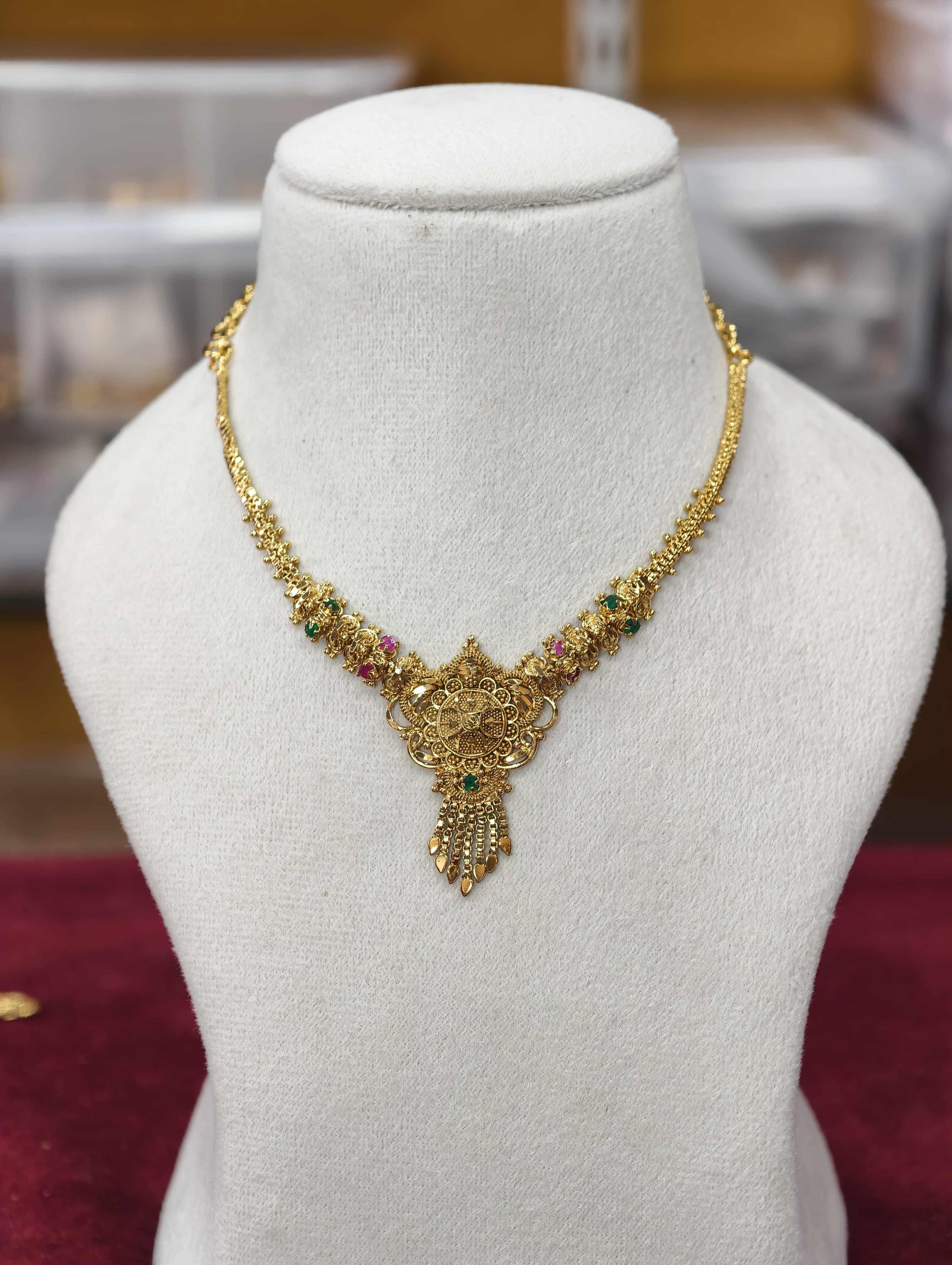 Gold Model Necklace