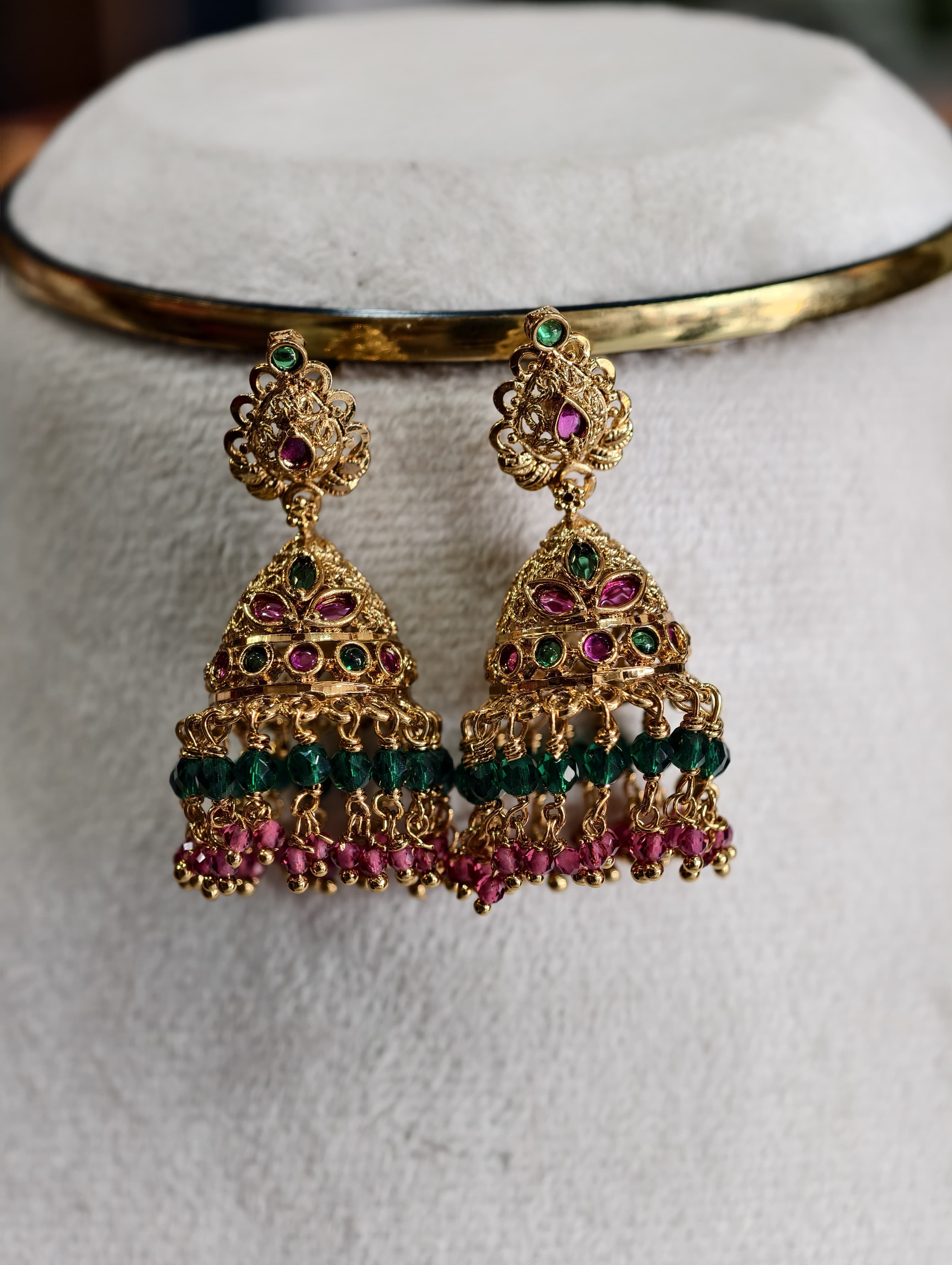Multi Butta Earrings