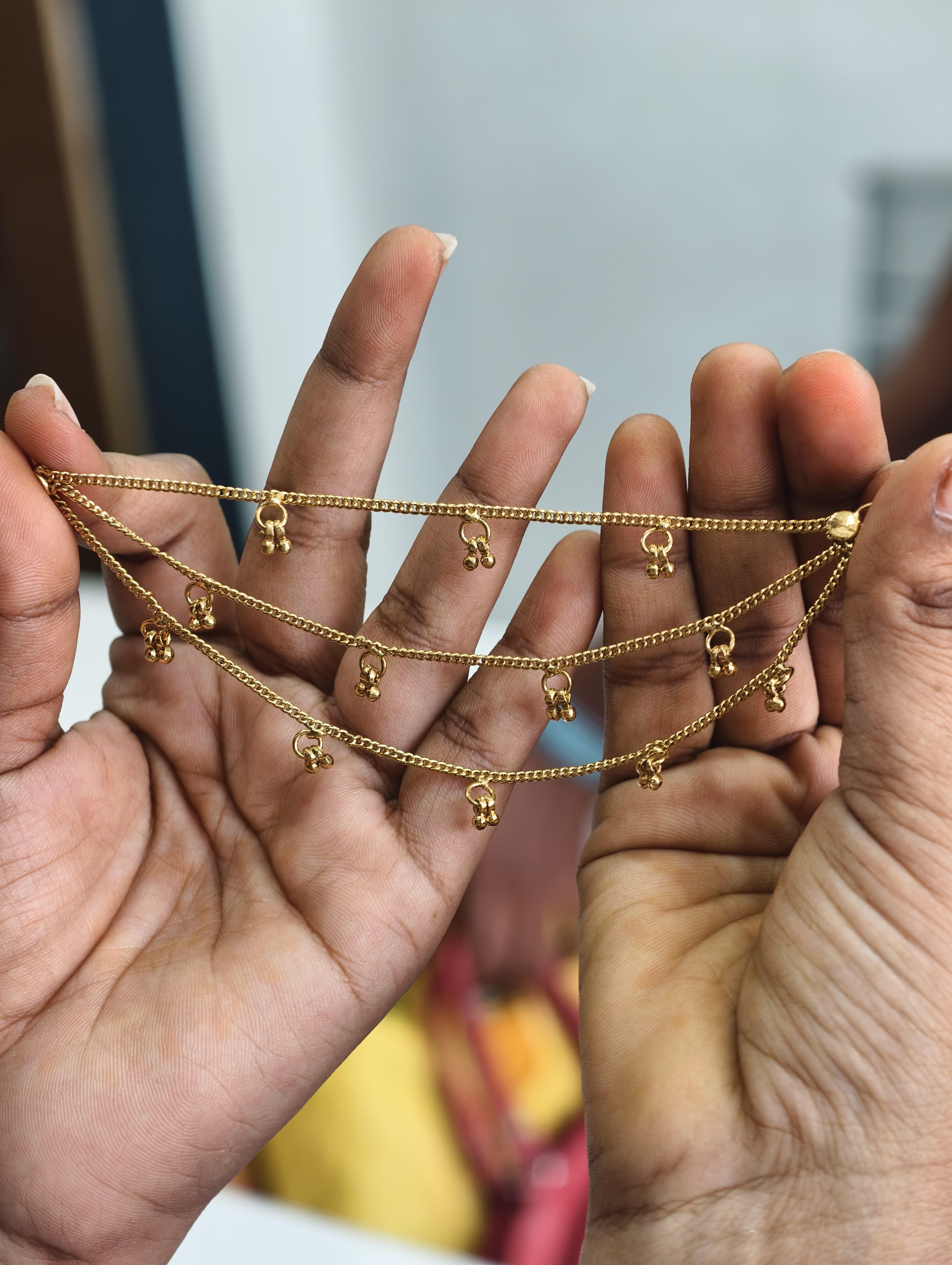 Gold Model 3 lines Chempaswaralu