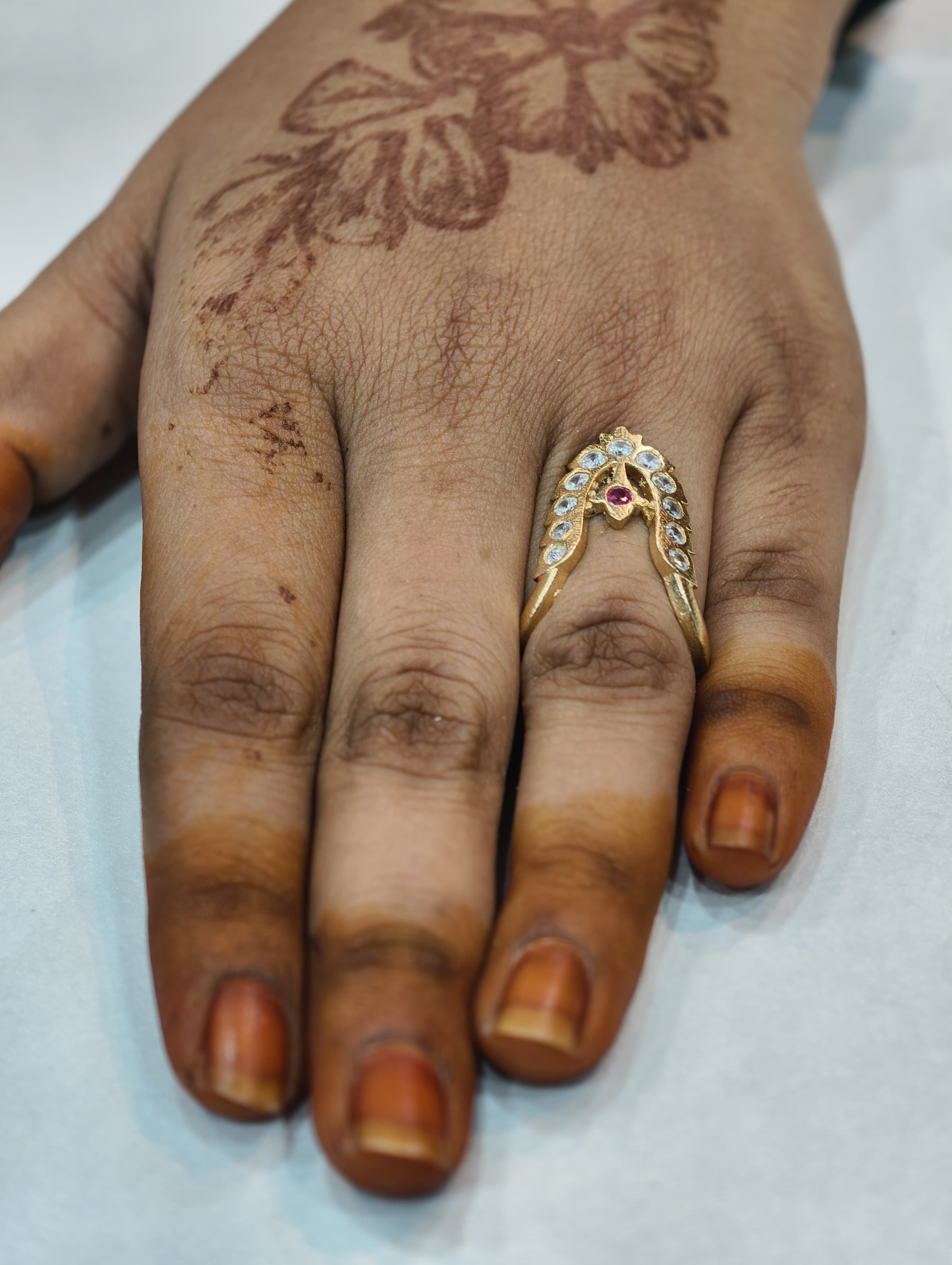Panchaloham lo Vanki Ring
