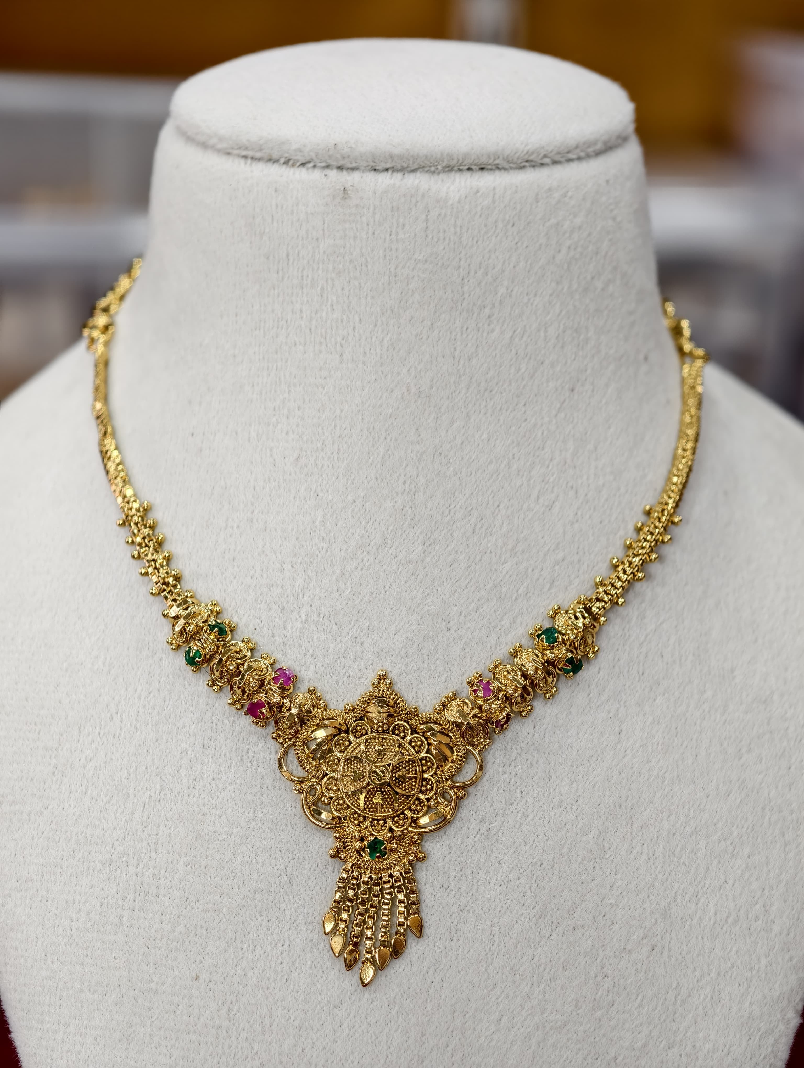Gold Model Necklace