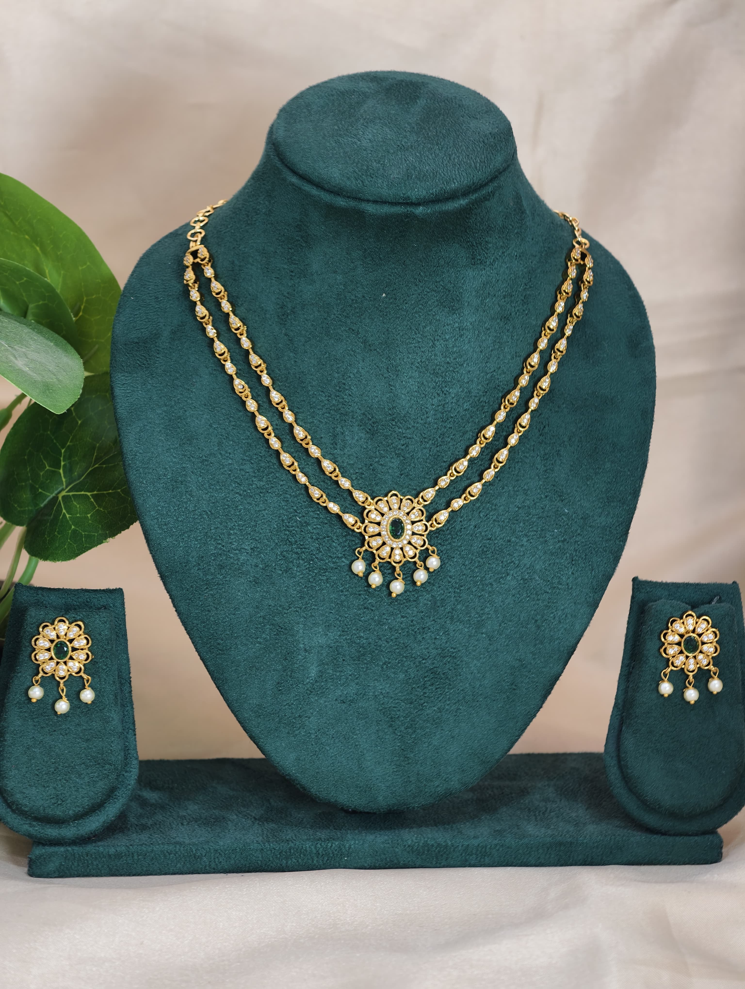 Premium Two lines Neckset