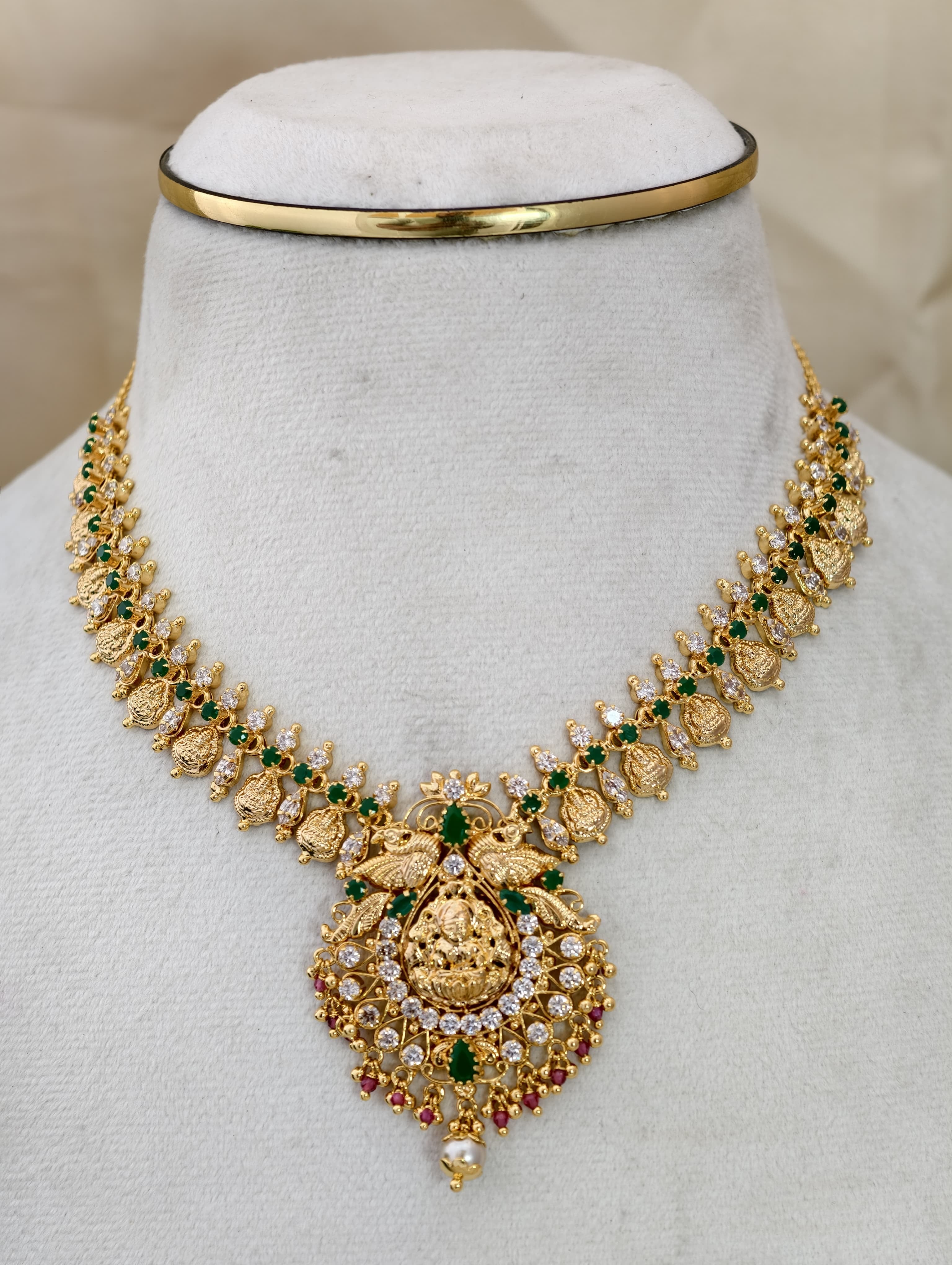 Handmade Gold Model Necklace