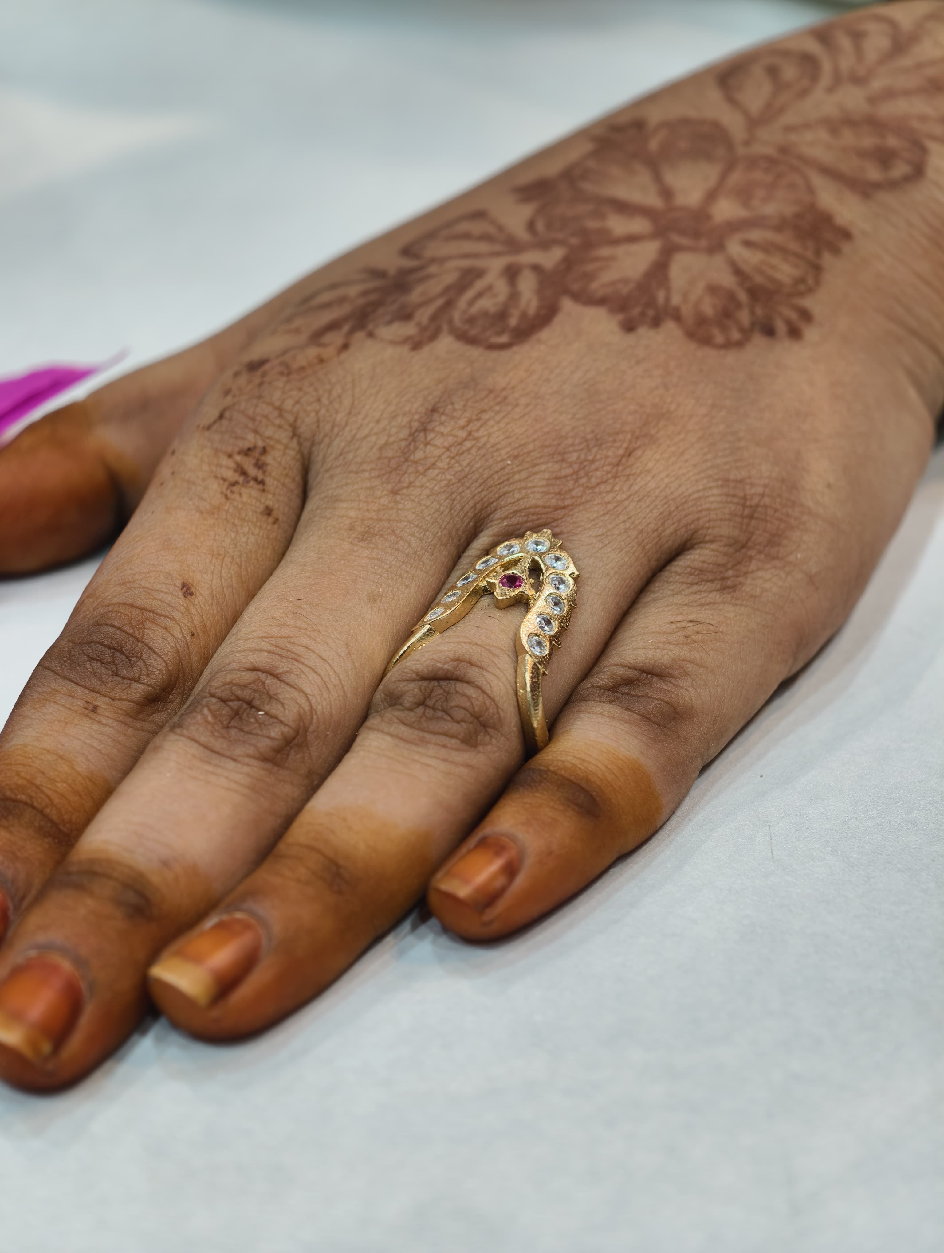 Panchaloham lo Vanki Ring