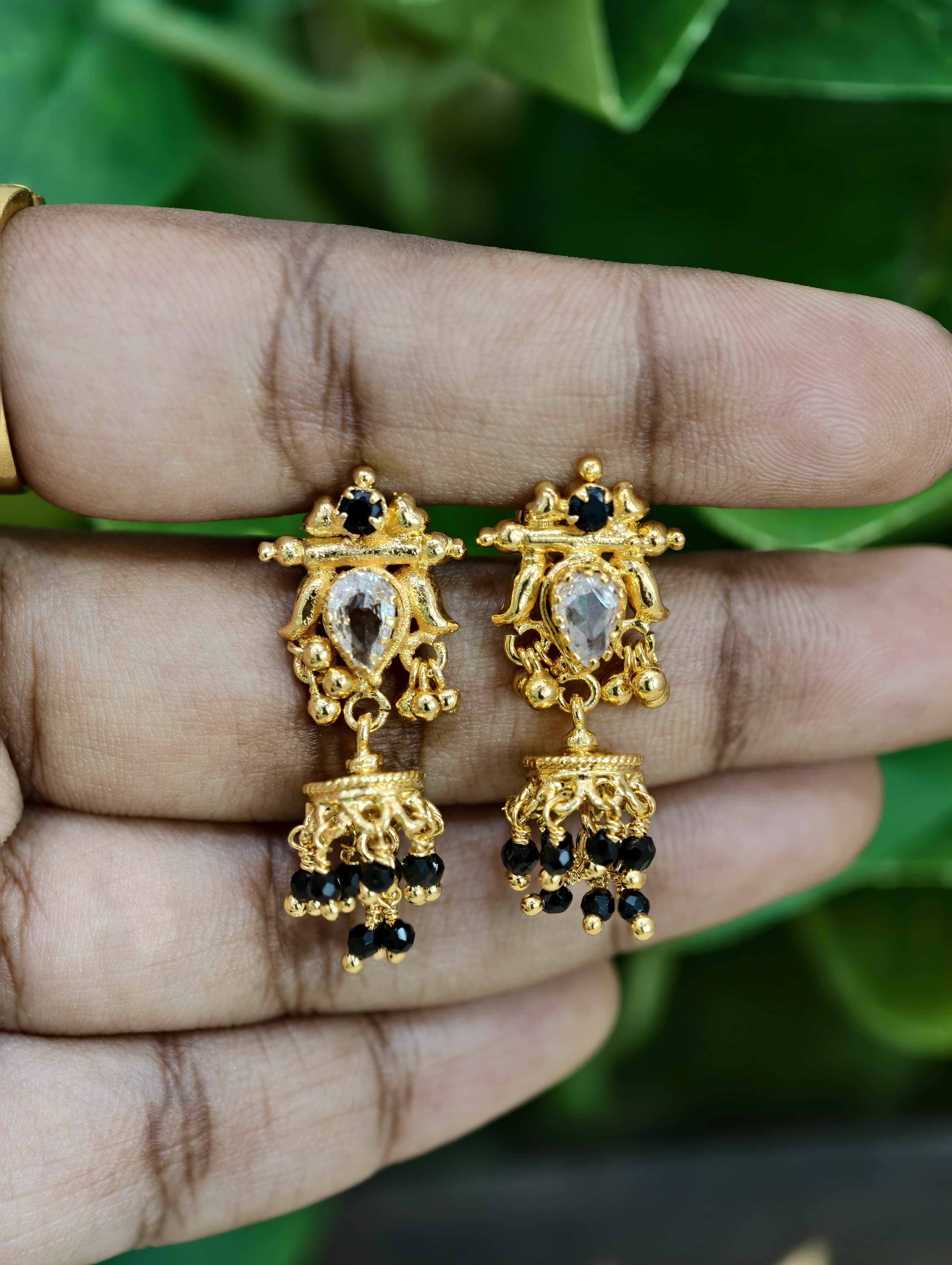 Gold Model Chandini Earrings