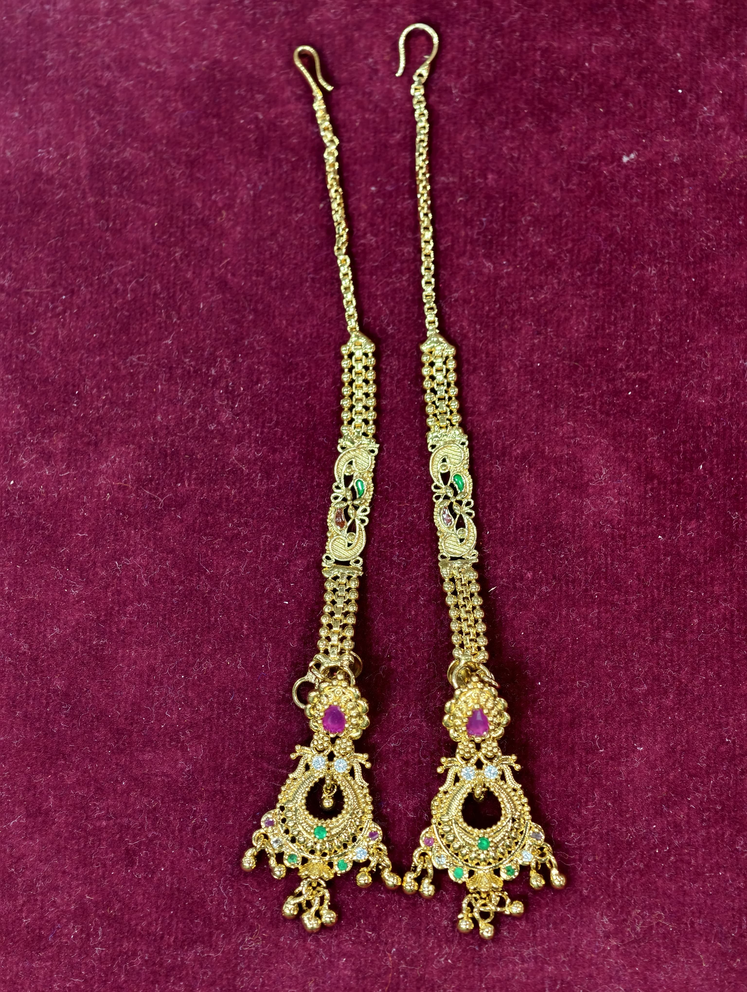 Chandini Earrings with Matilu(Combo)