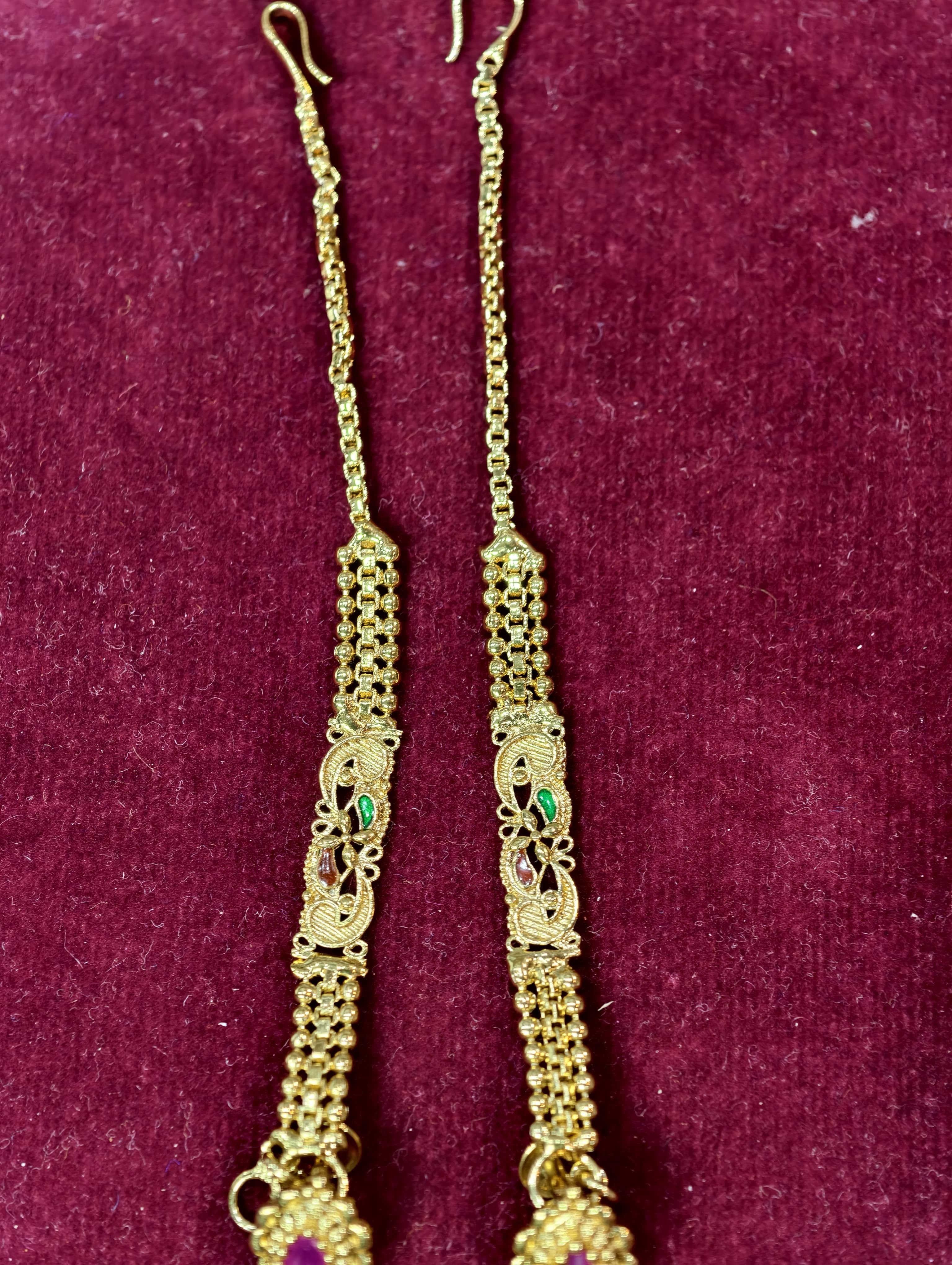 Chandbali Earrings With Matilu