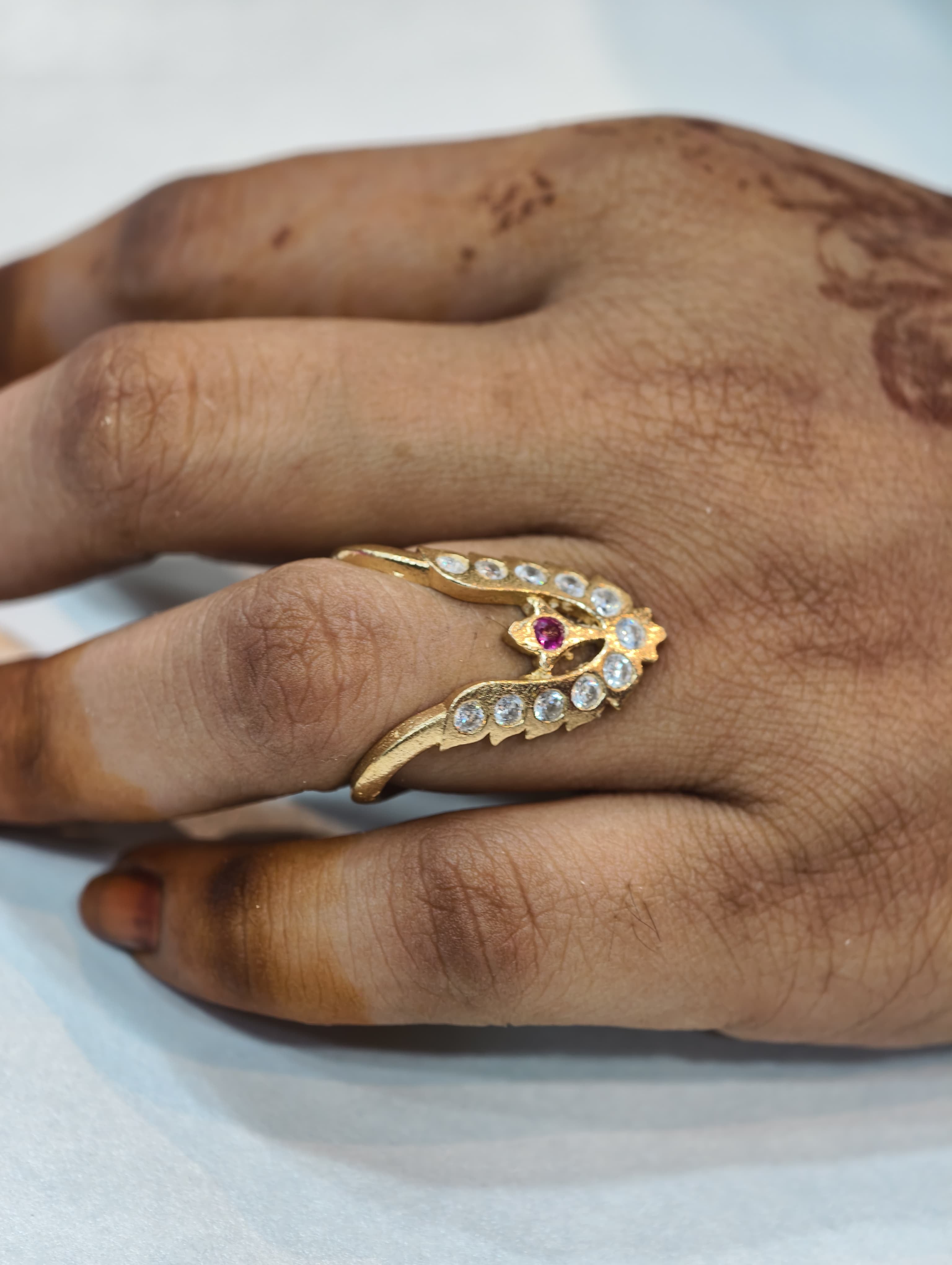 Panchaloham lo Vanki Ring