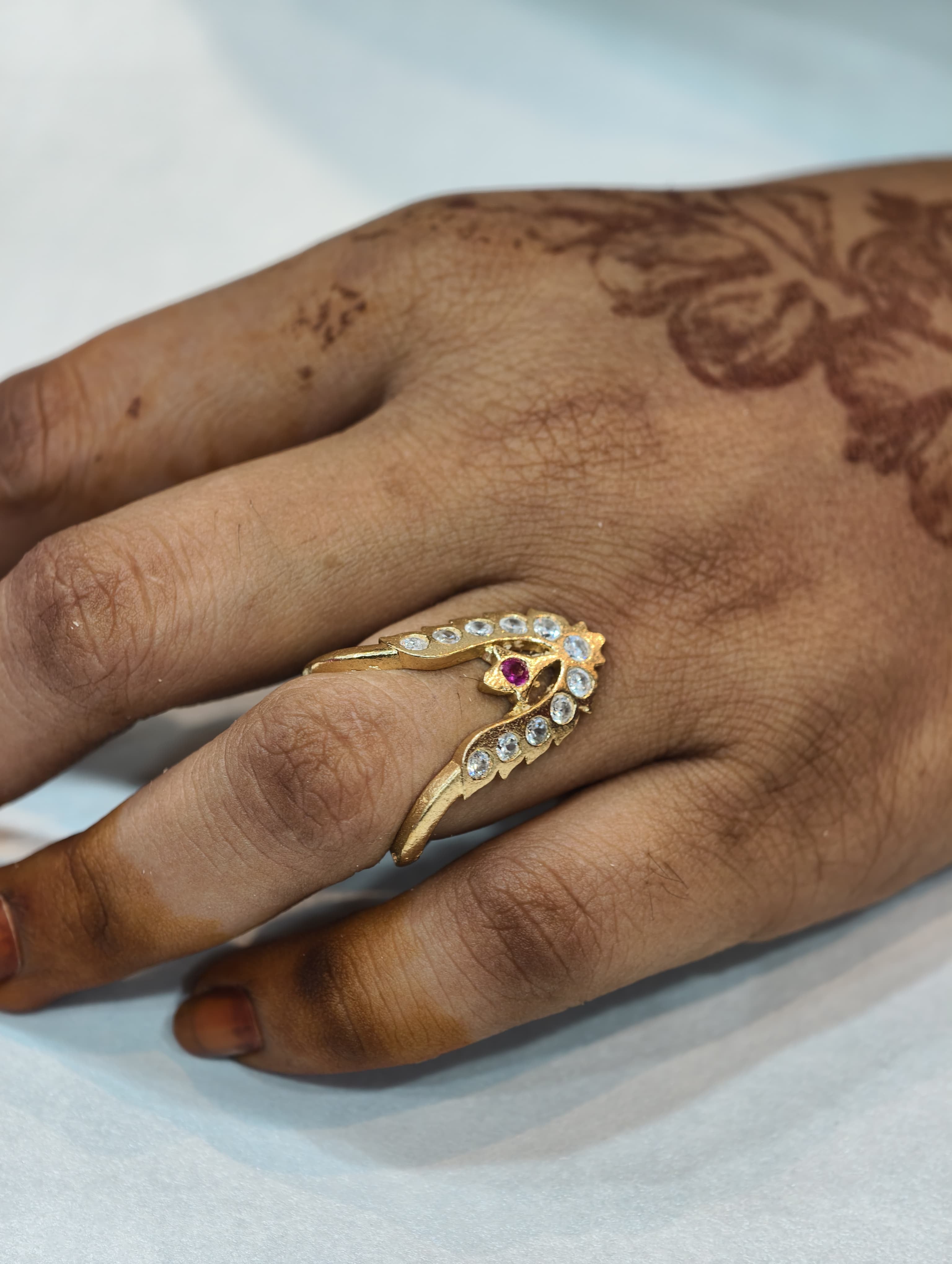 Panchaloham lo Vanki Ring