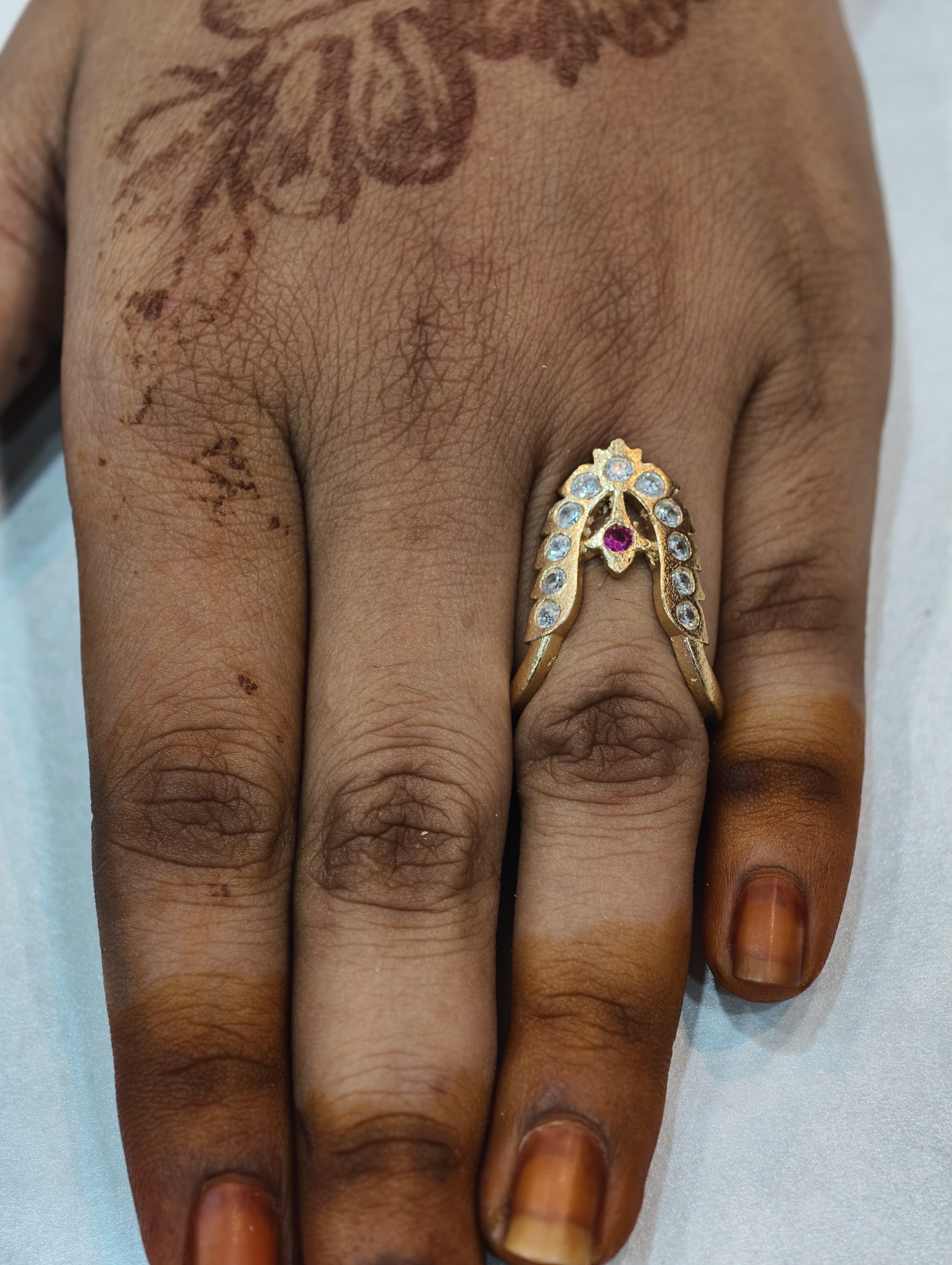 Panchaloham lo Vanki Ring