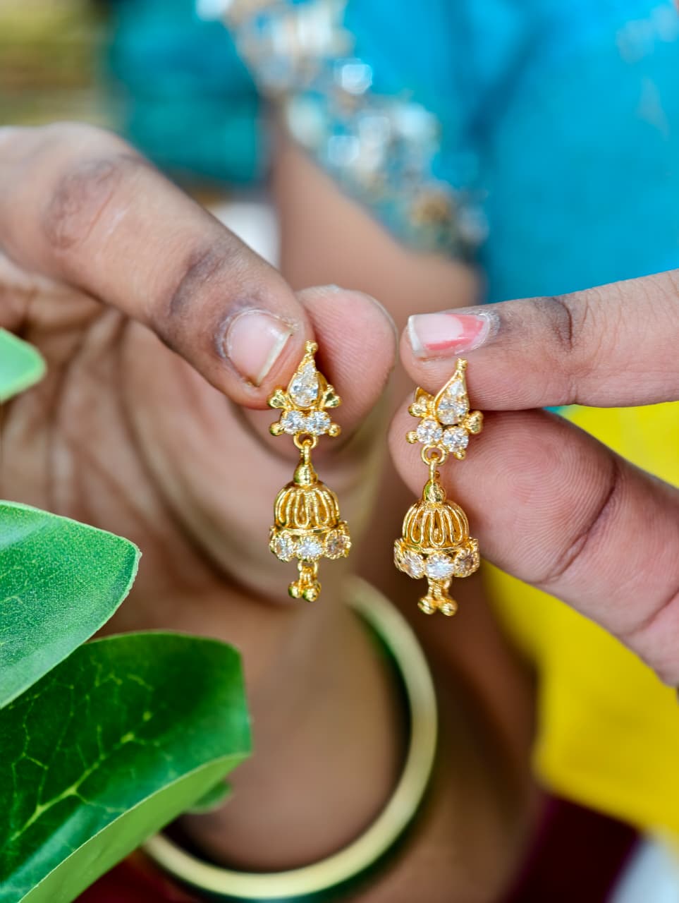 Star Butta Earrings(Handmade)