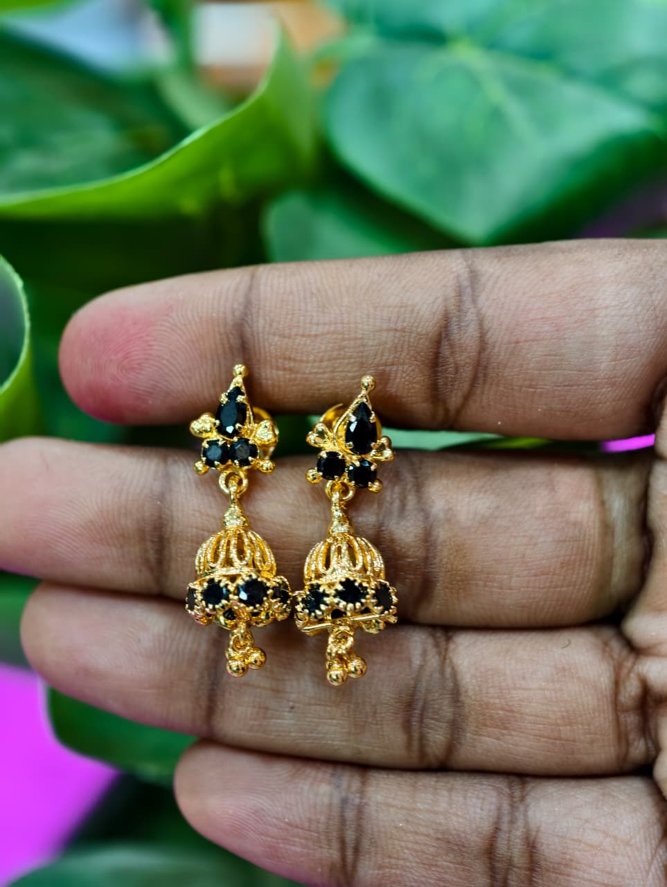 Star Butta Earrings(Handmade)