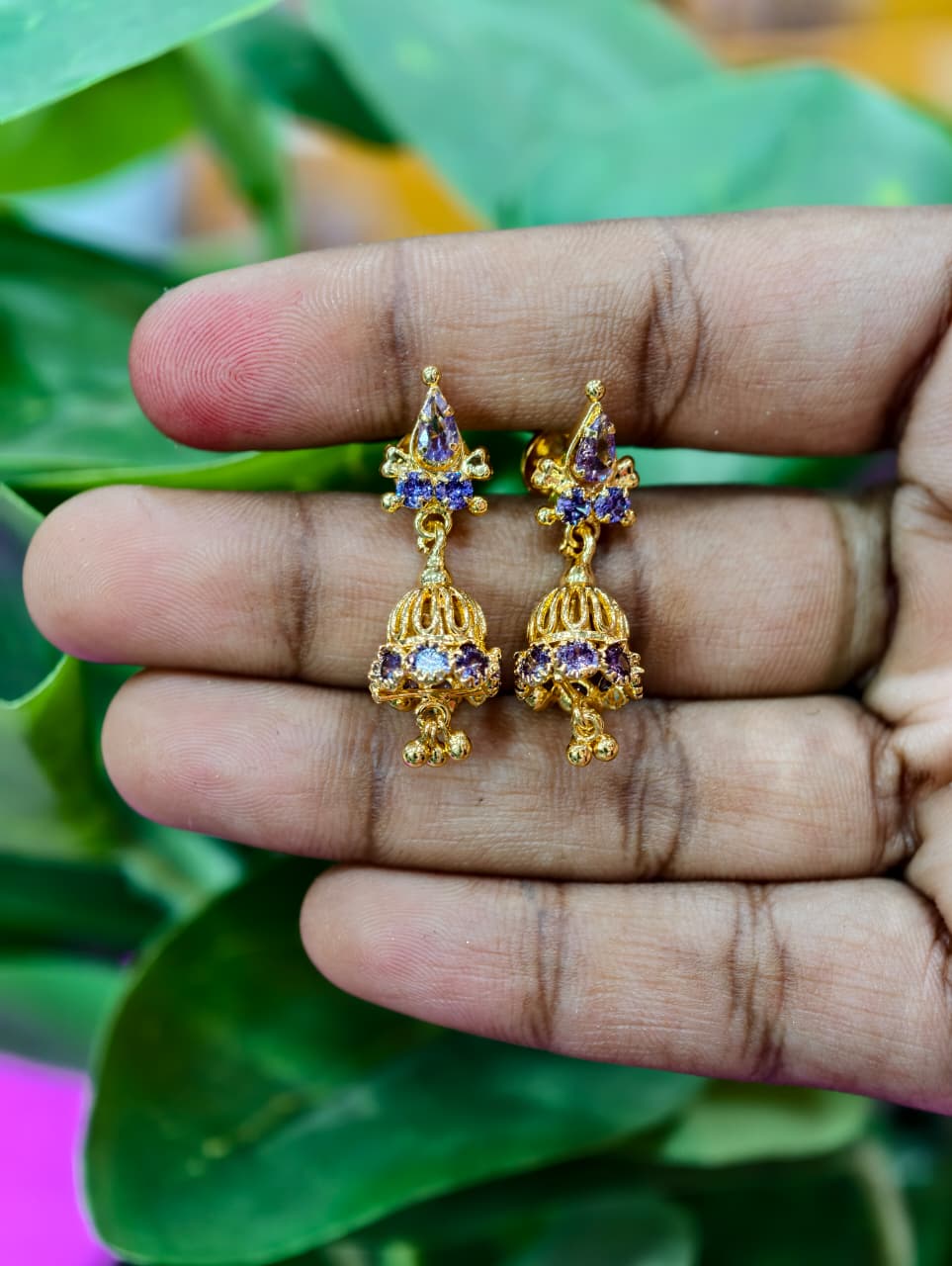 Star Butta Earrings(Handmade)
