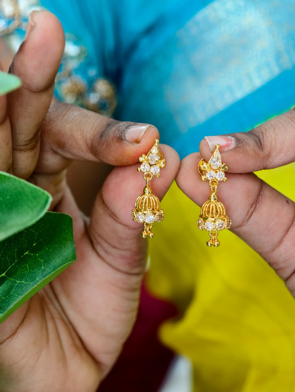 Star Butta Earrings(Handmade)