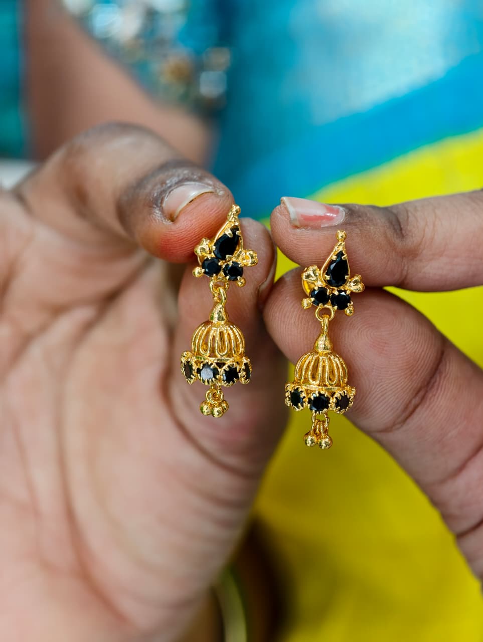 Star Butta Earrings(Handmade)