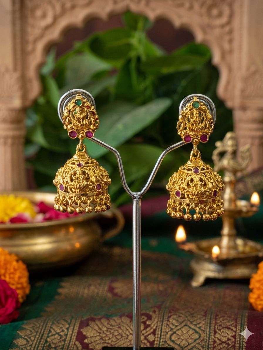 Lakshmi Butta (Multi Stone)
