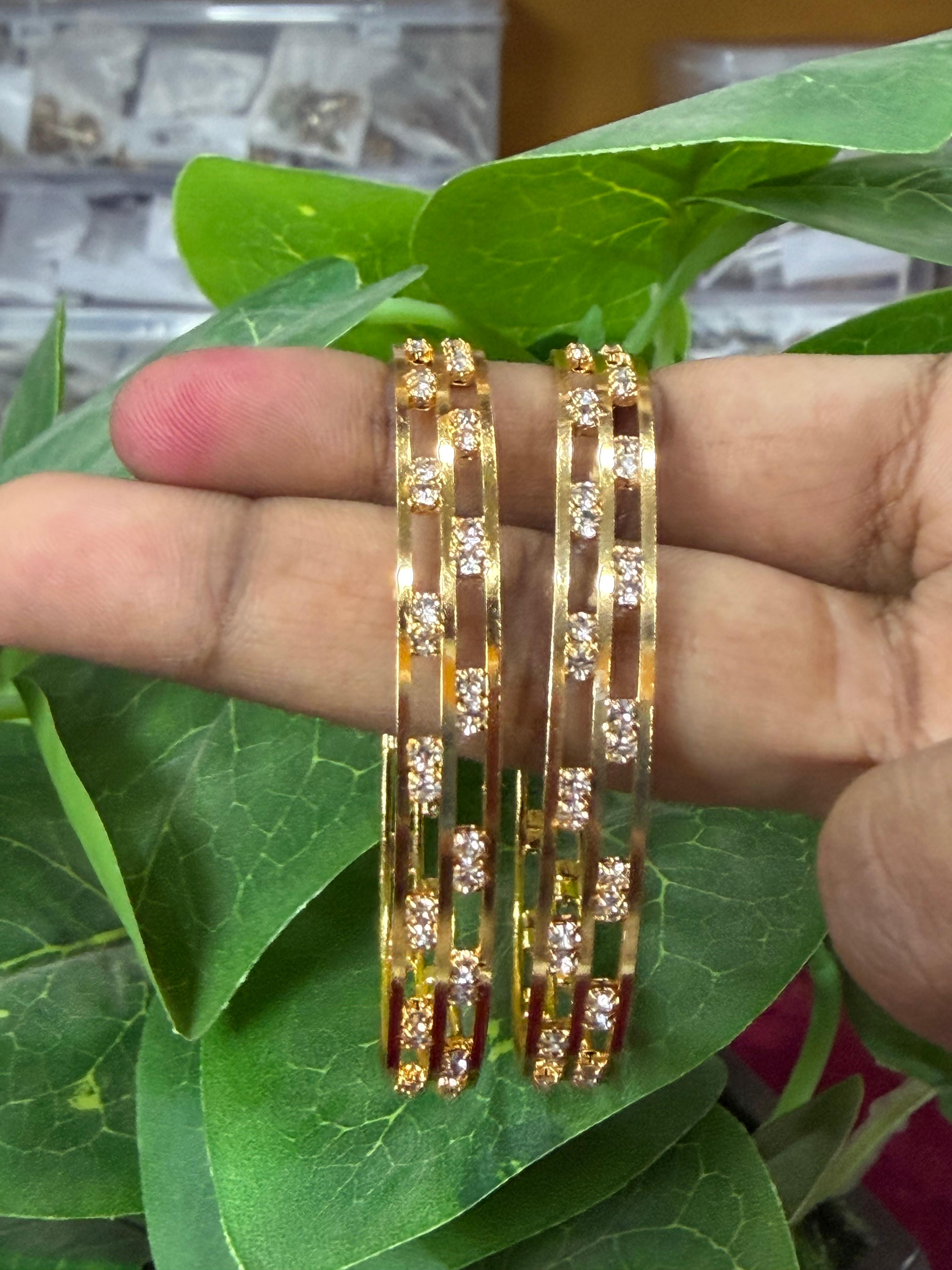 Dimanod Replica Bangles