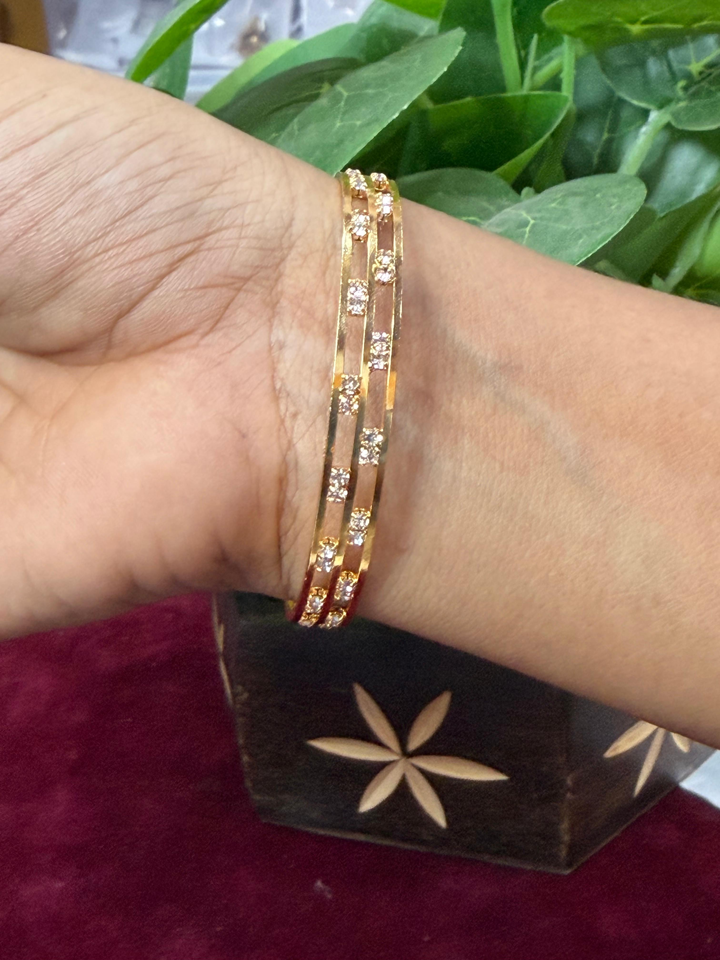 Dimanod Replica Bangles