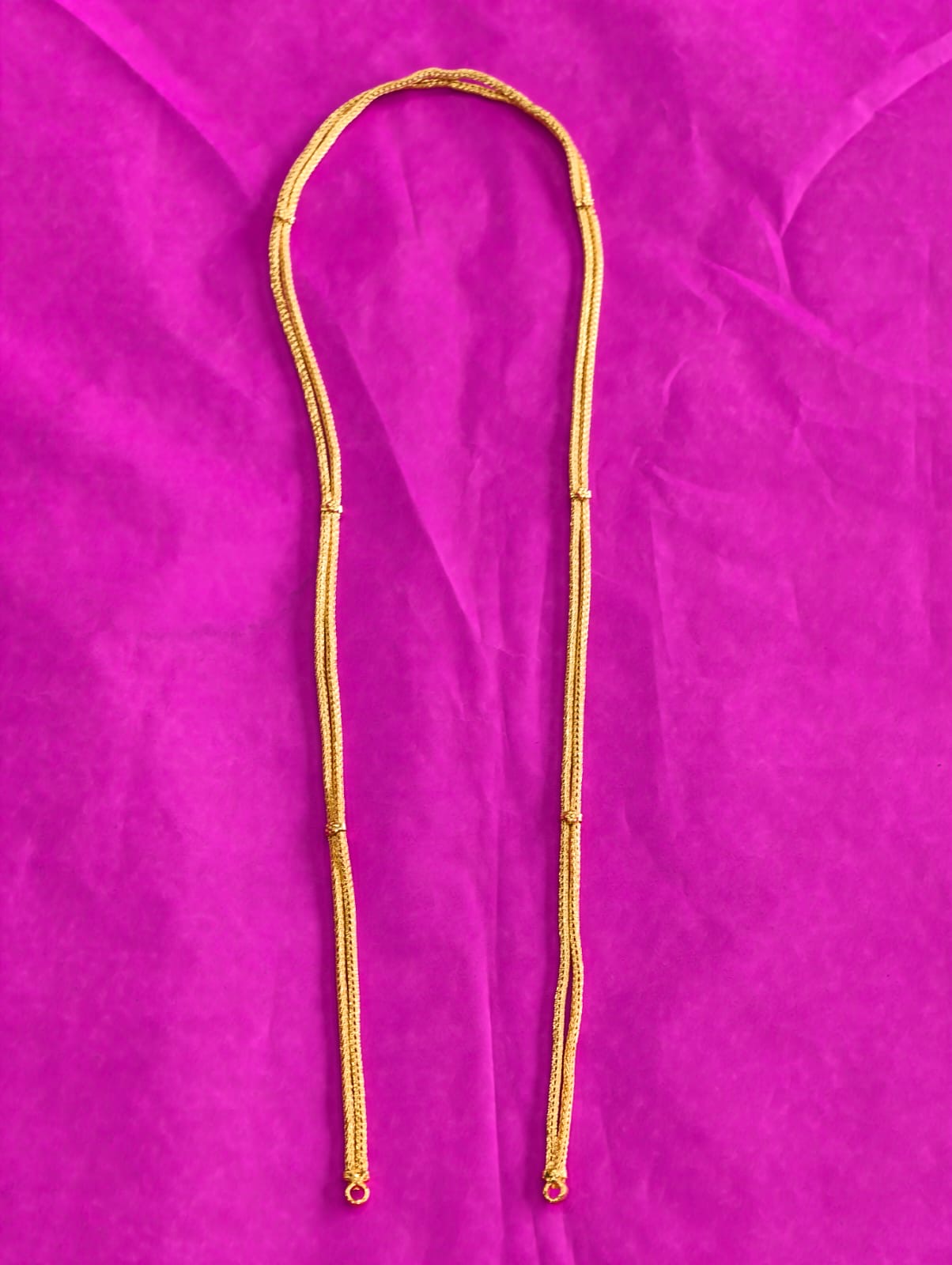 Handmade 2 lines Gopi Thadu / Naanu Thadu Thali Chain