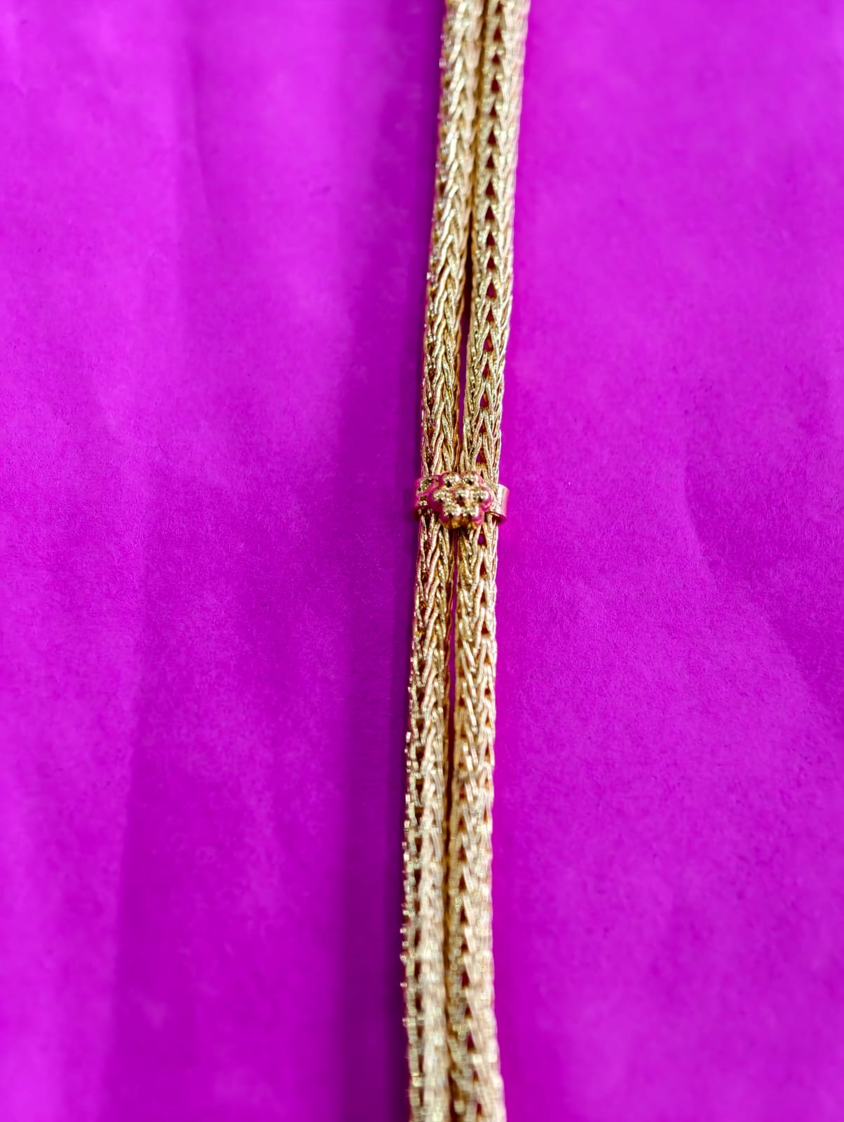 Handmade 2 lines Gopi Thadu / Naanu Thadu Thali Chain