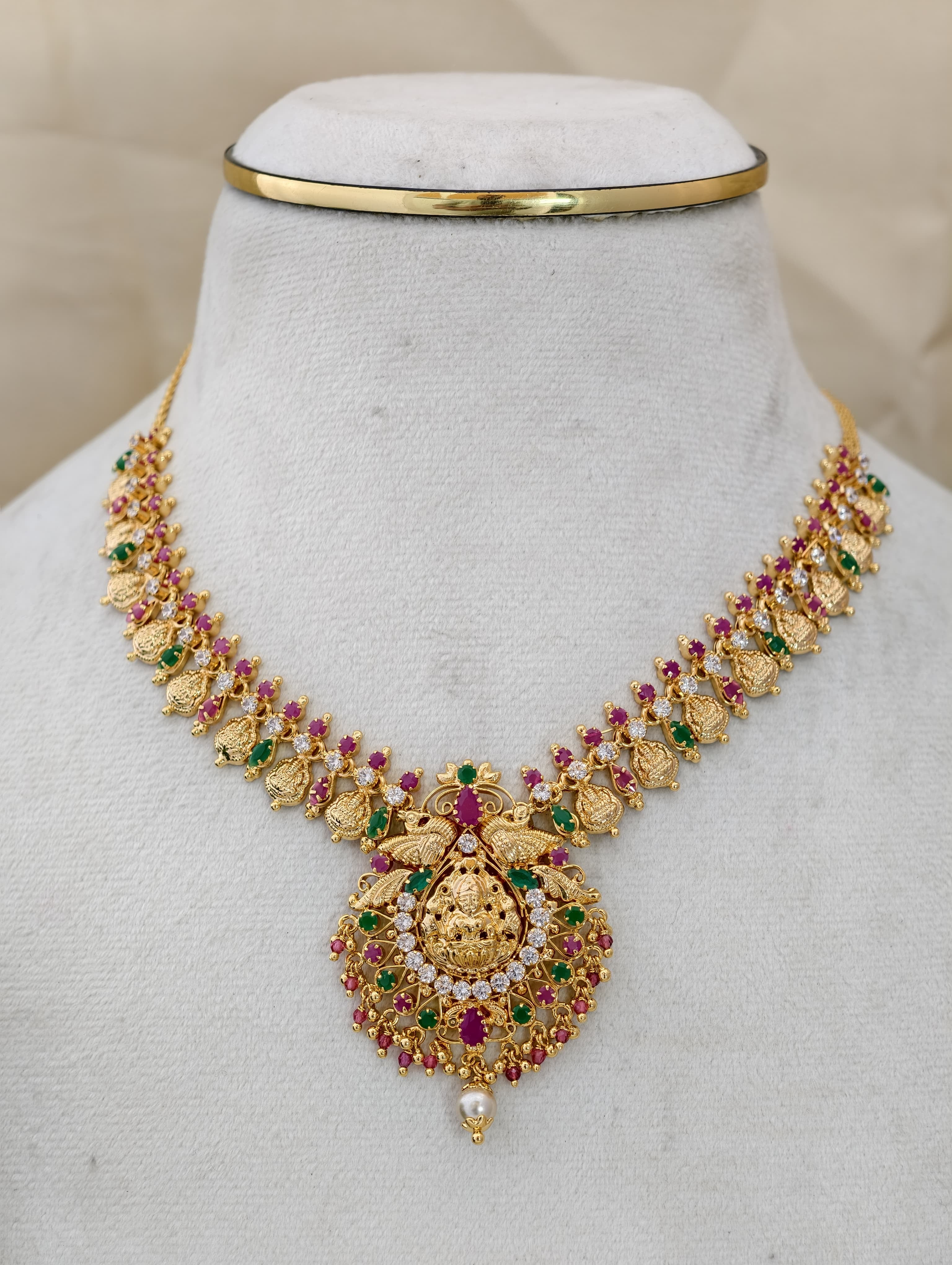 Handmade Gold Model Necklace