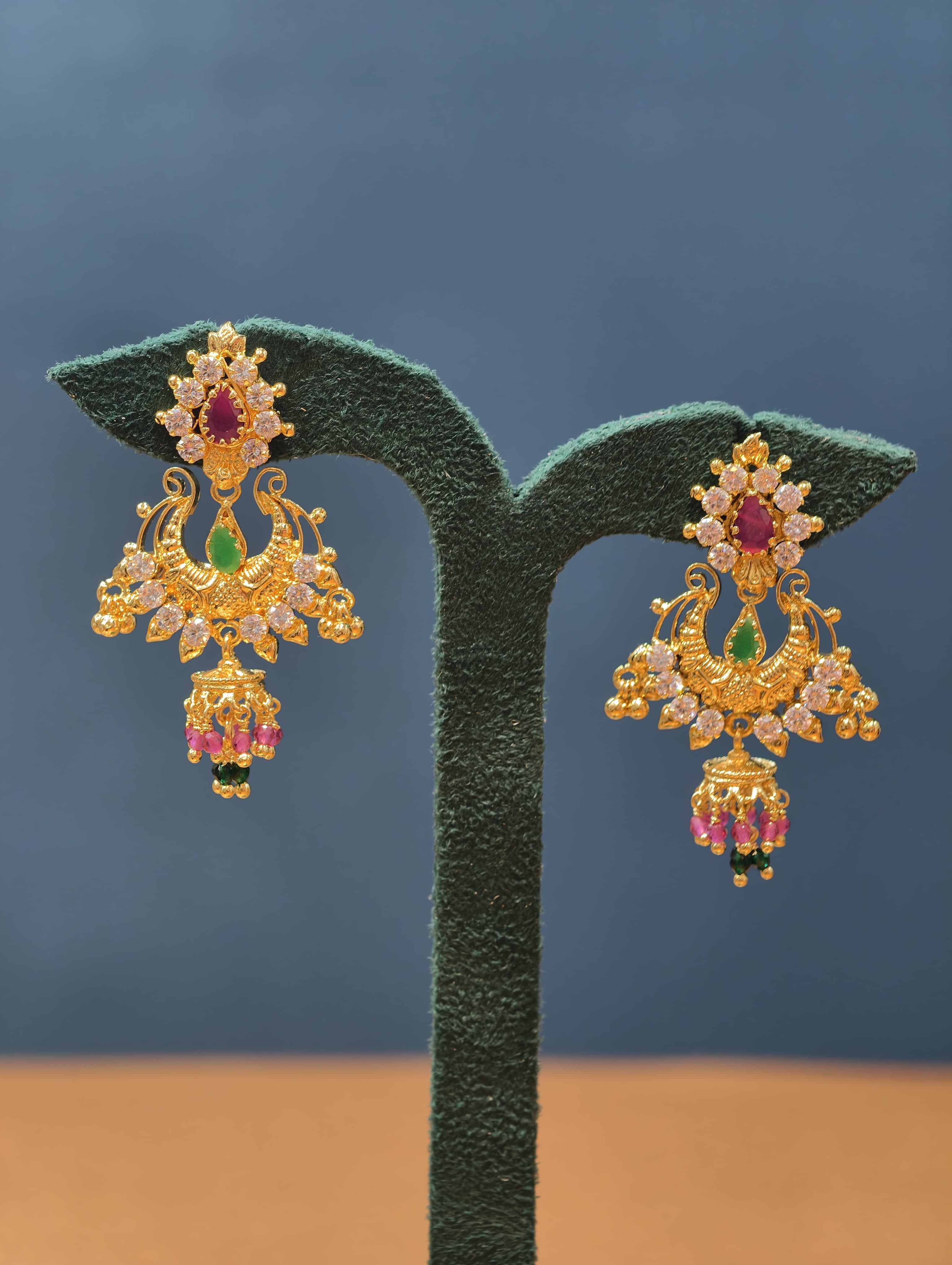 Handmade Chandbali Earrings