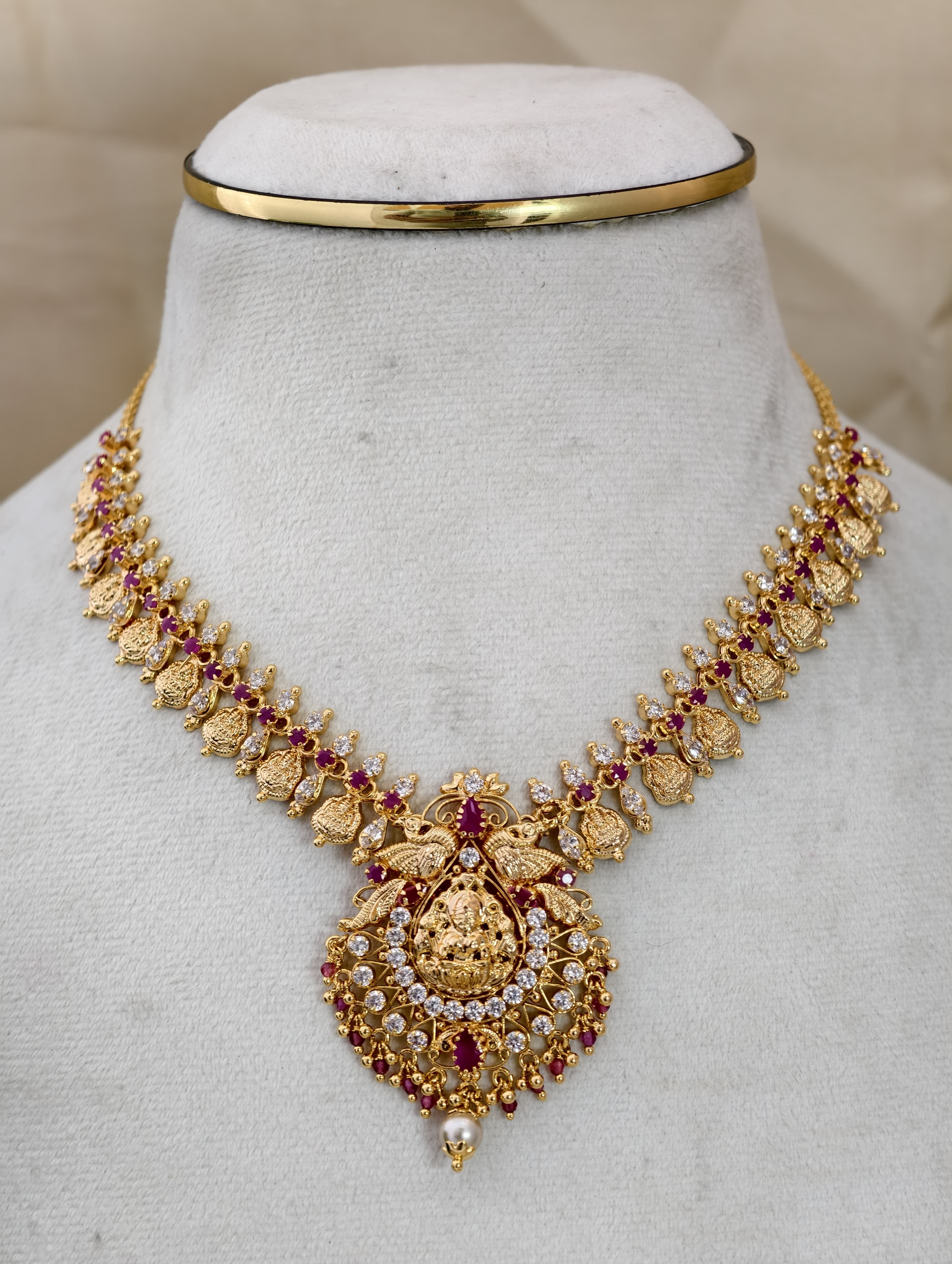 Handmade Gold Model Necklace