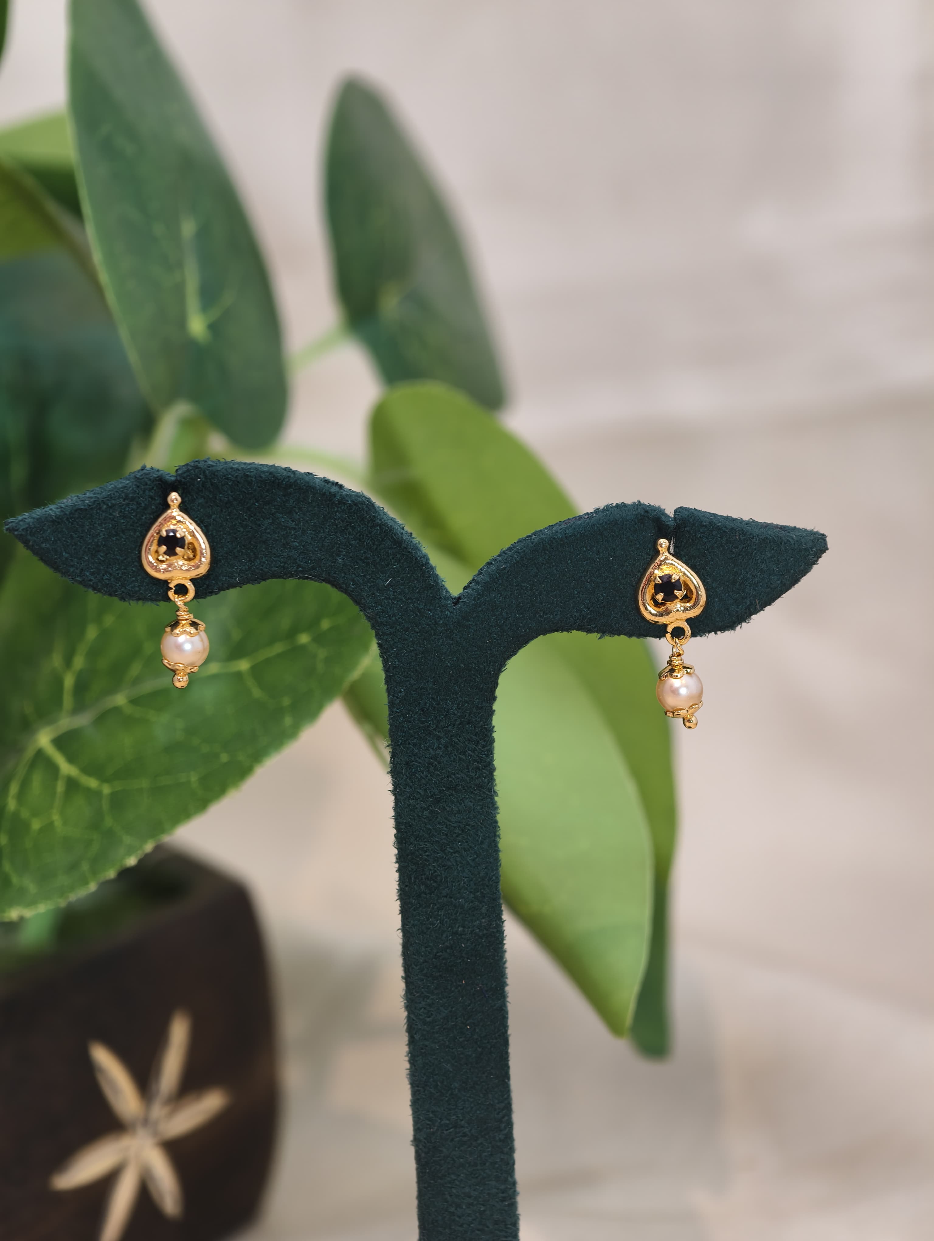 Small Heart Shape Baby Earrings