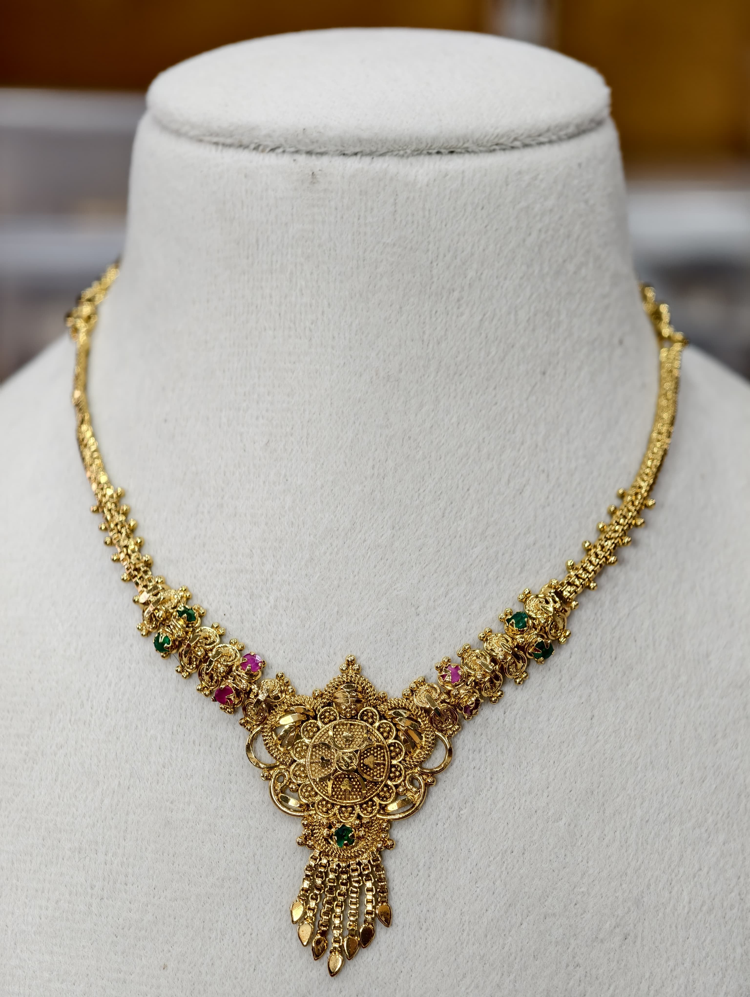Gold Model Necklace