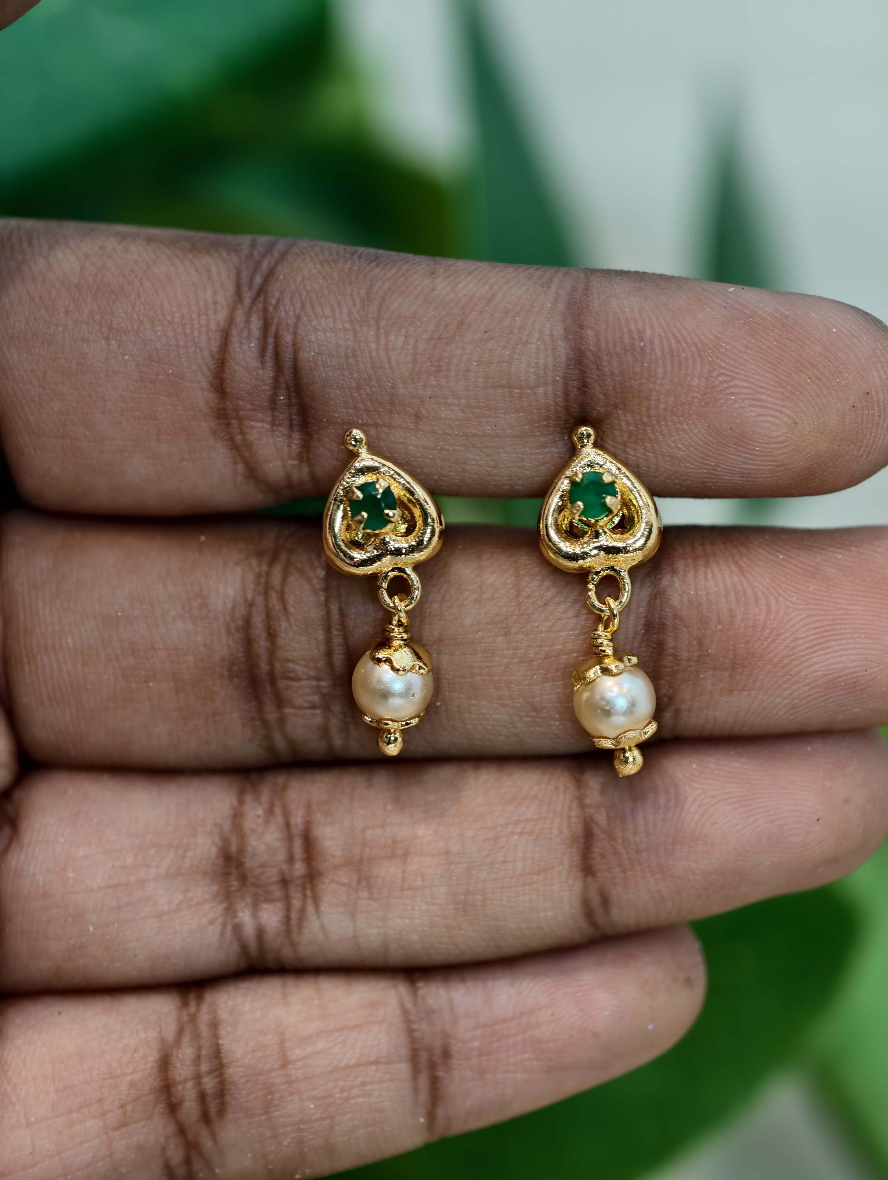 Small Heart Shape Baby Earrings