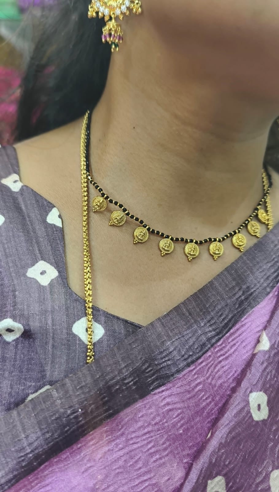 Handmade Crystal Black Beads