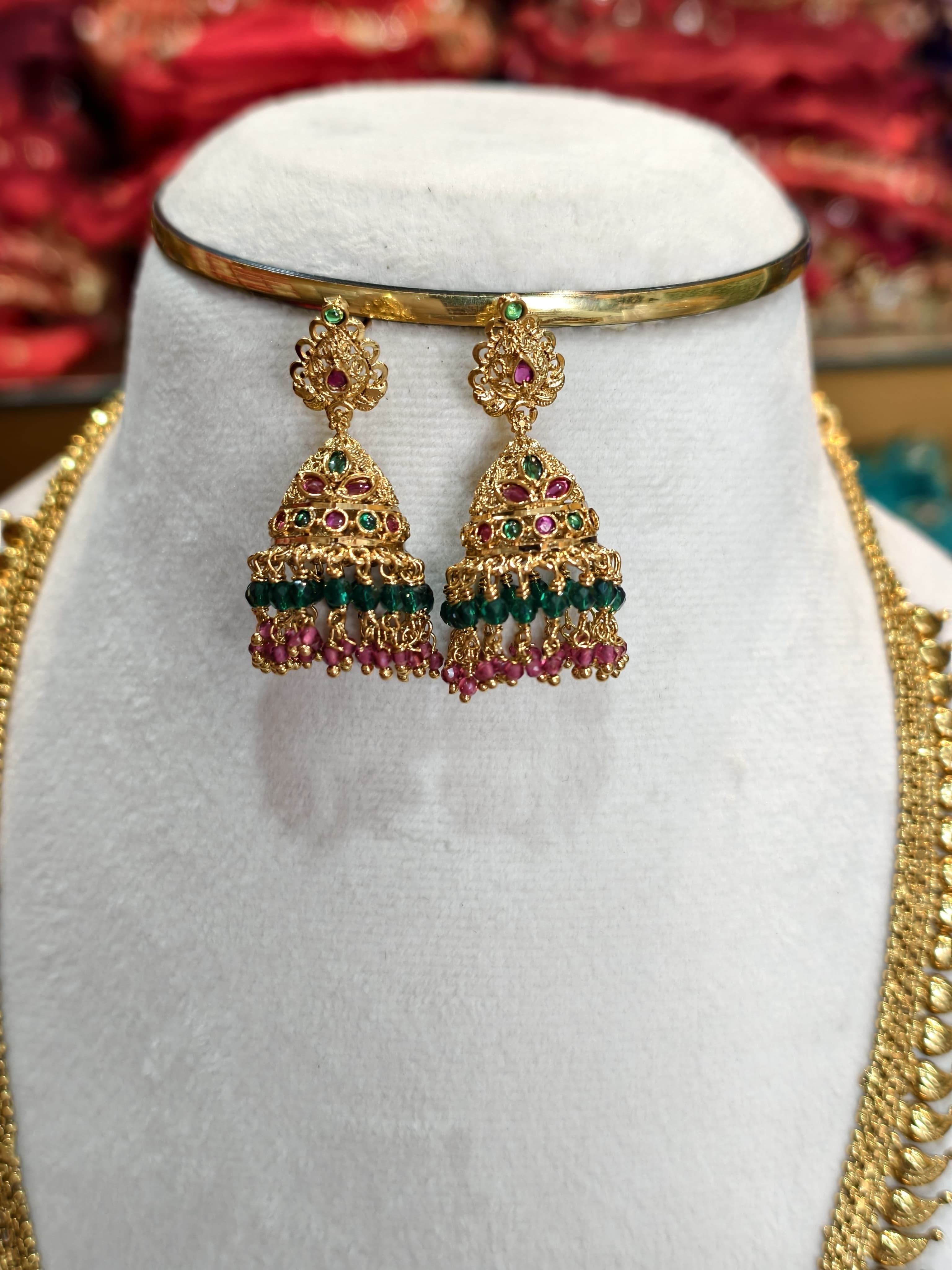 Multi Butta Earrings