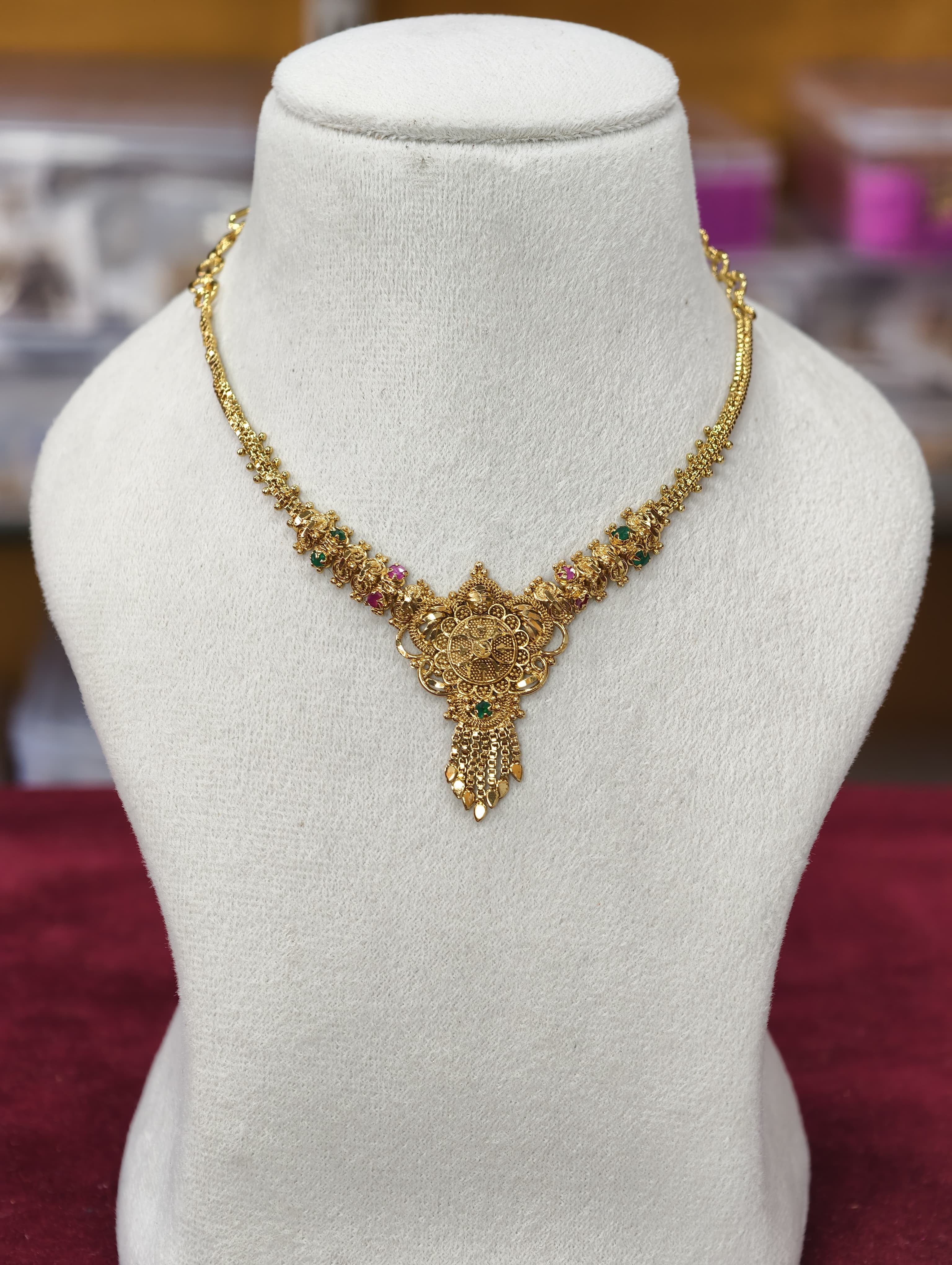 Gold Model Necklace