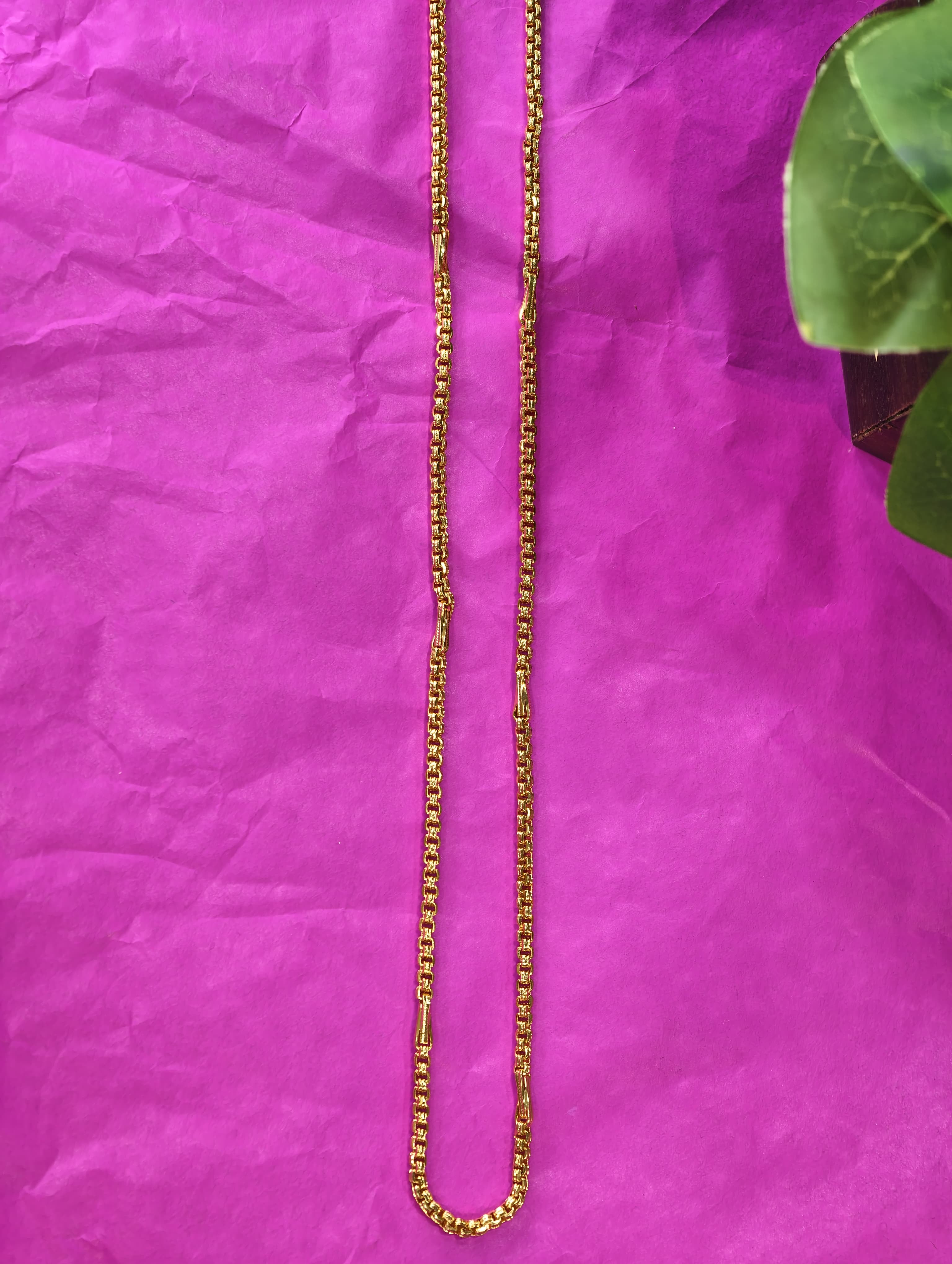 Handmade Barath with Badam Thali Chain