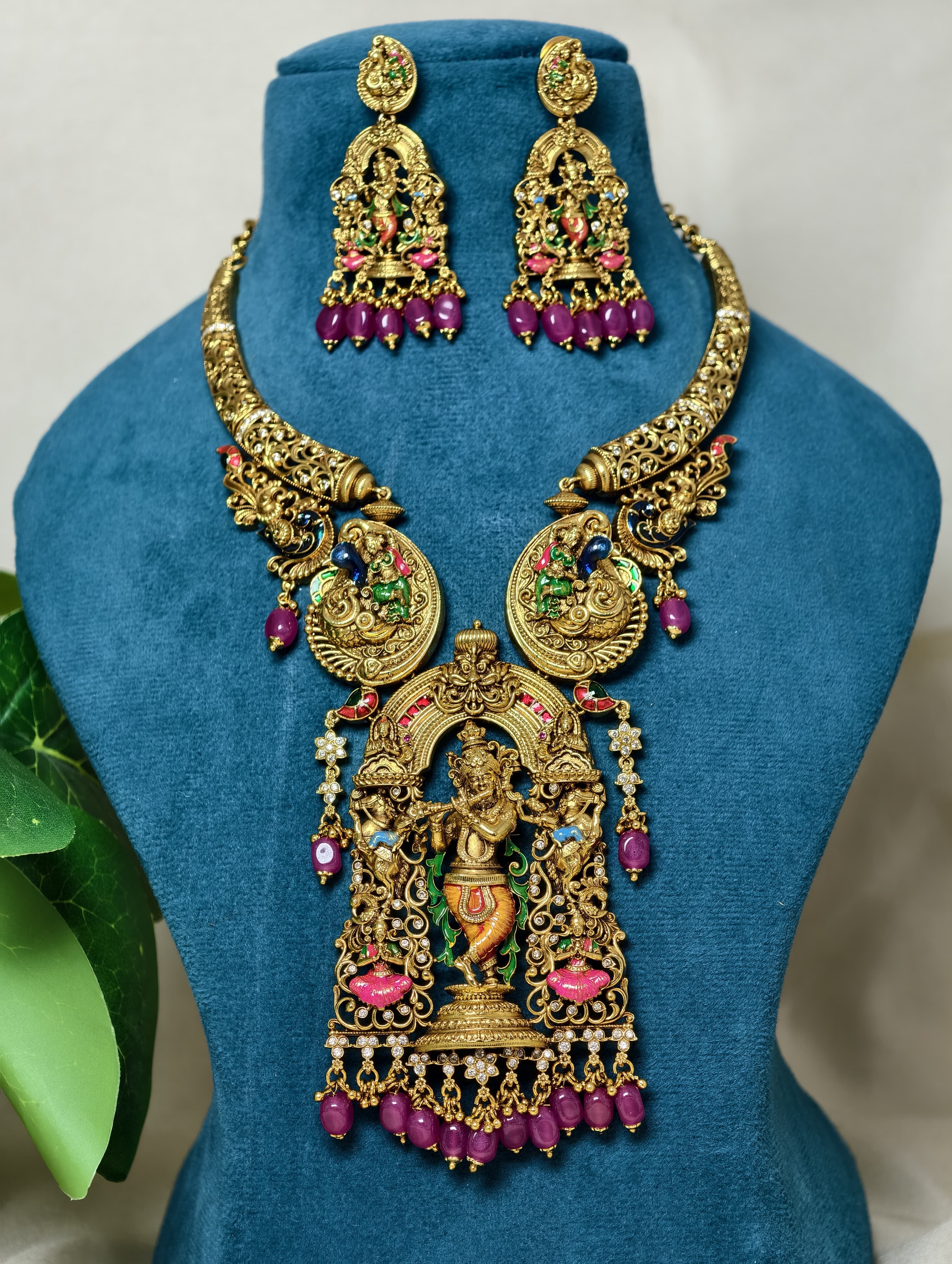 Krishna Leela Neckset