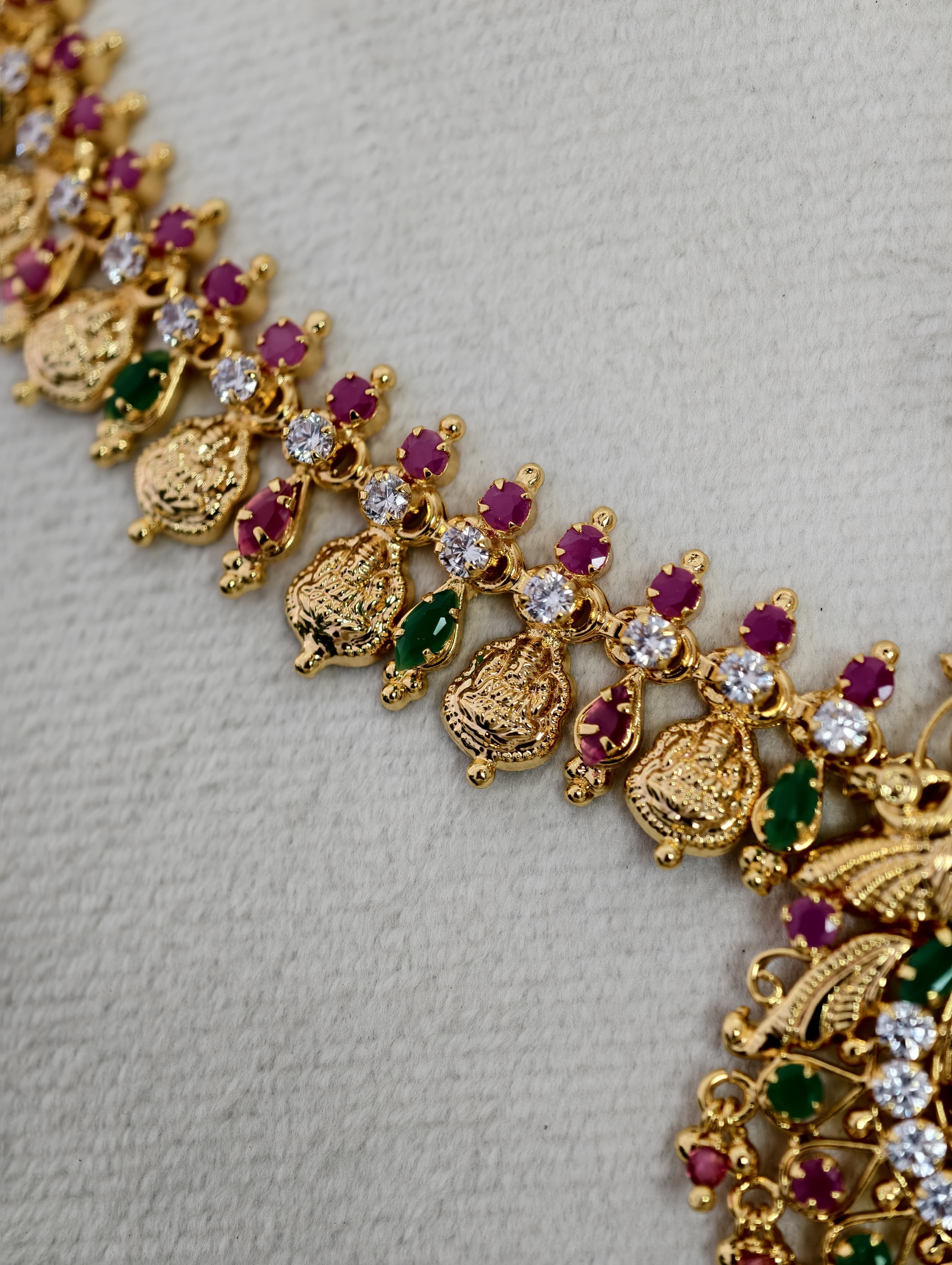 Handmade Gold Model Necklace