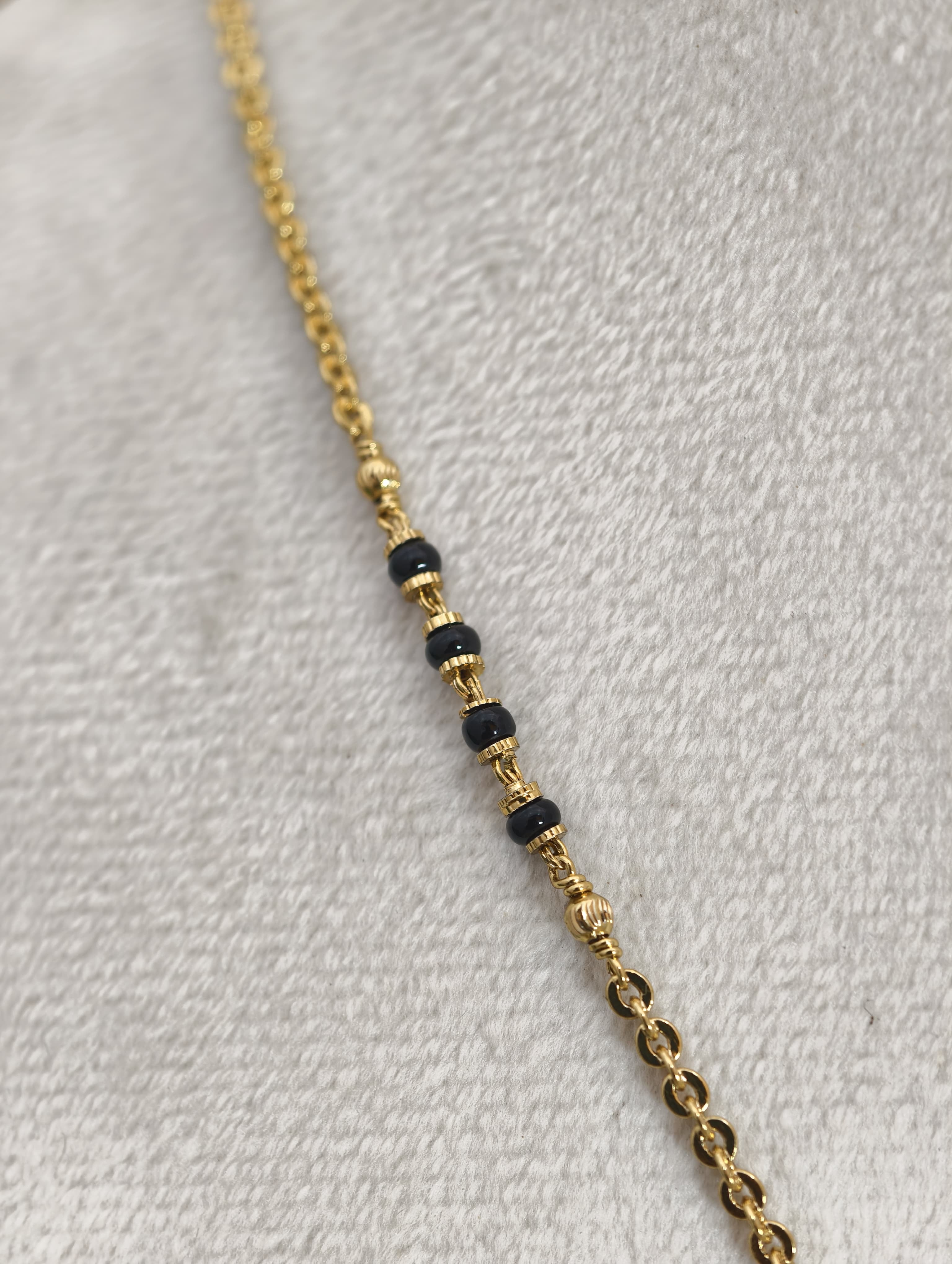 Handmade Short Black Beads(Chadini Pendant)