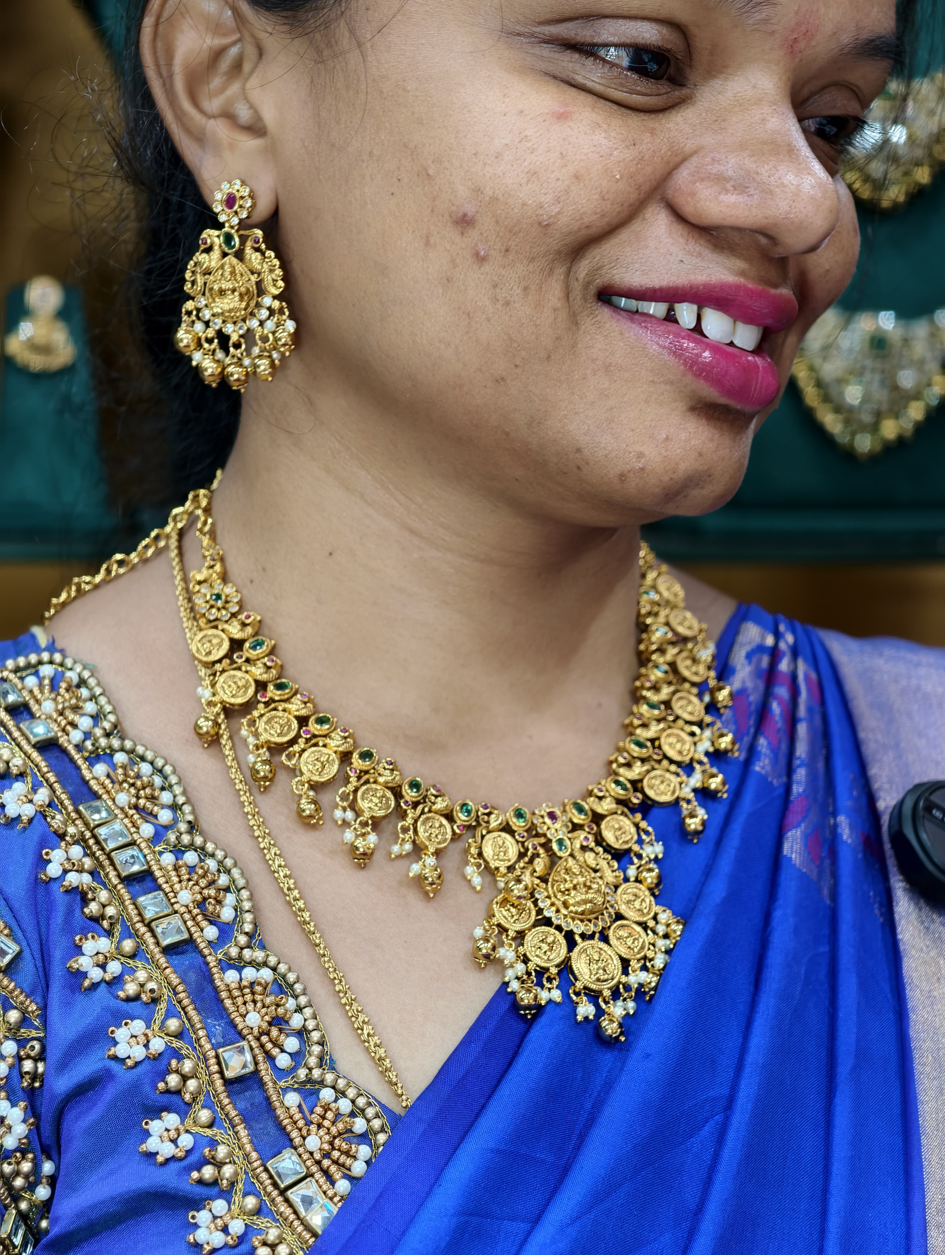 Gold Model Kasu Neckset