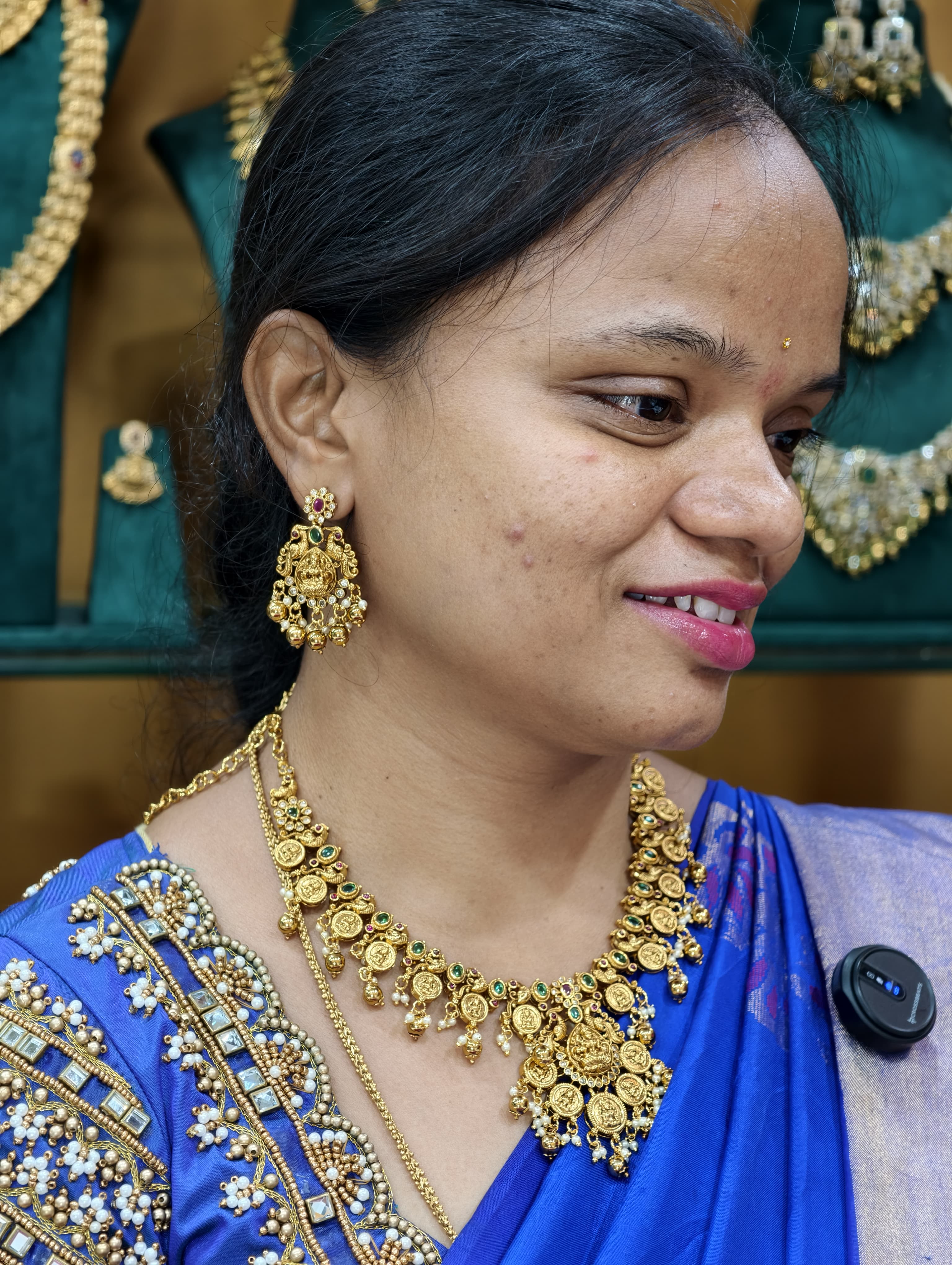 Gold Model Kasu Neckset